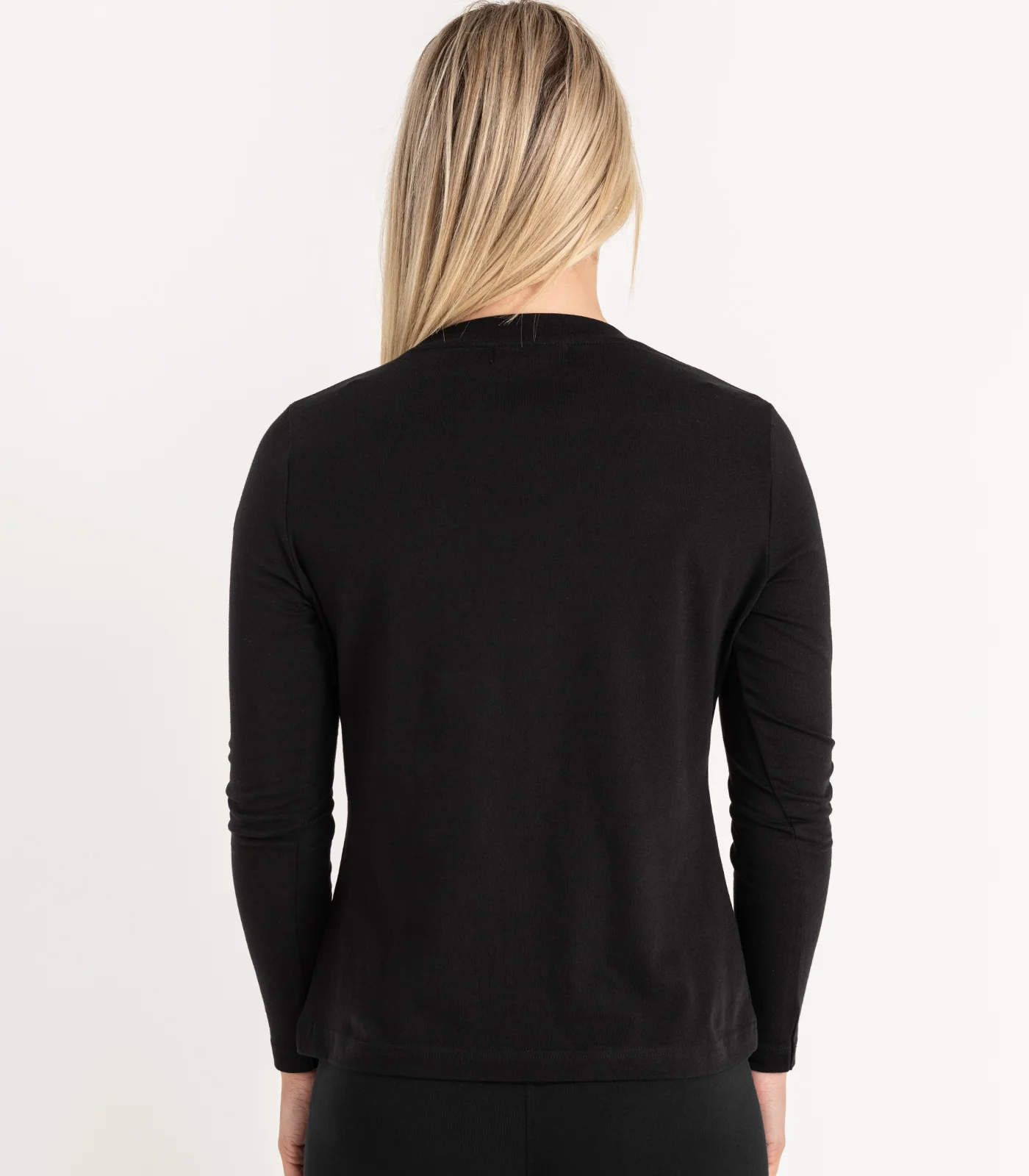 Organic Cotton Basic Long Sleeve Top - Image 13