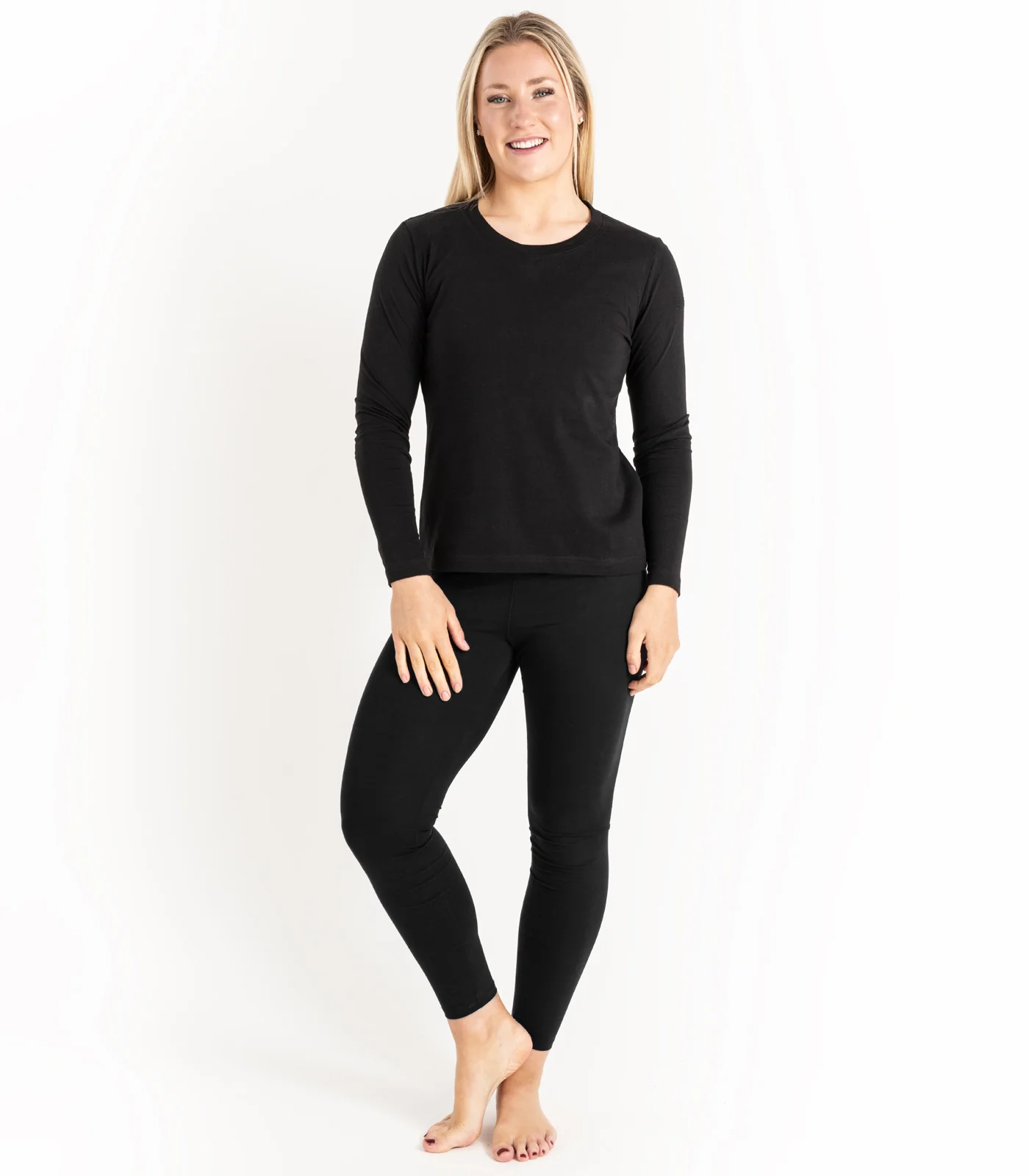 Organic Cotton Basic Long Sleeve Top - Image 14