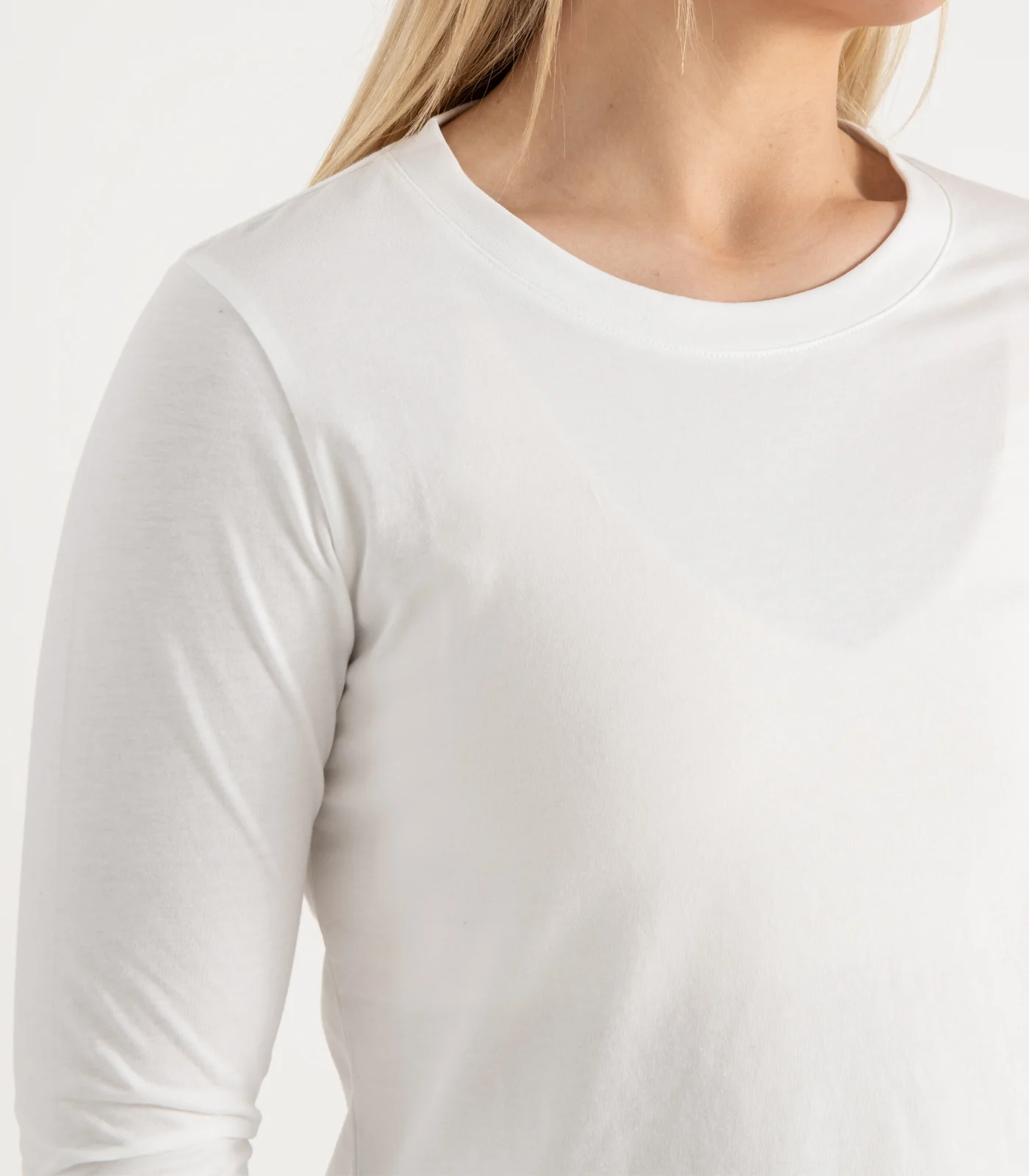 Organic Cotton Basic Long Sleeve Top - Image 5