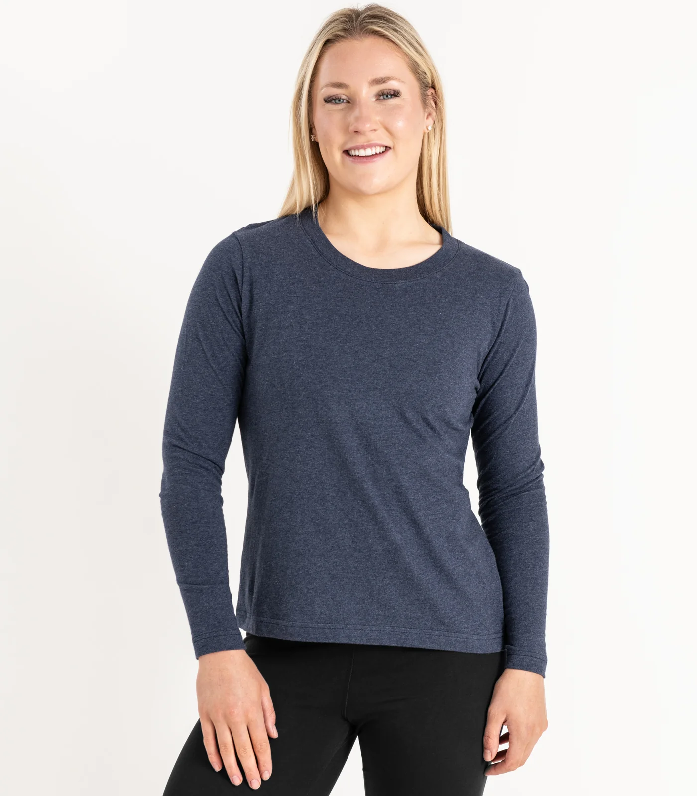 Organic Cotton Basic Long Sleeve Top - Image 6