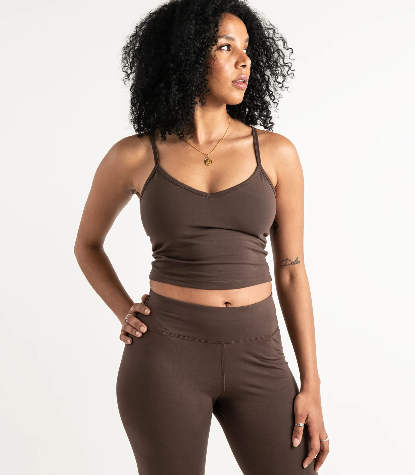 Organic Cotton Cropped Bra Top - Last Chance - Image 27