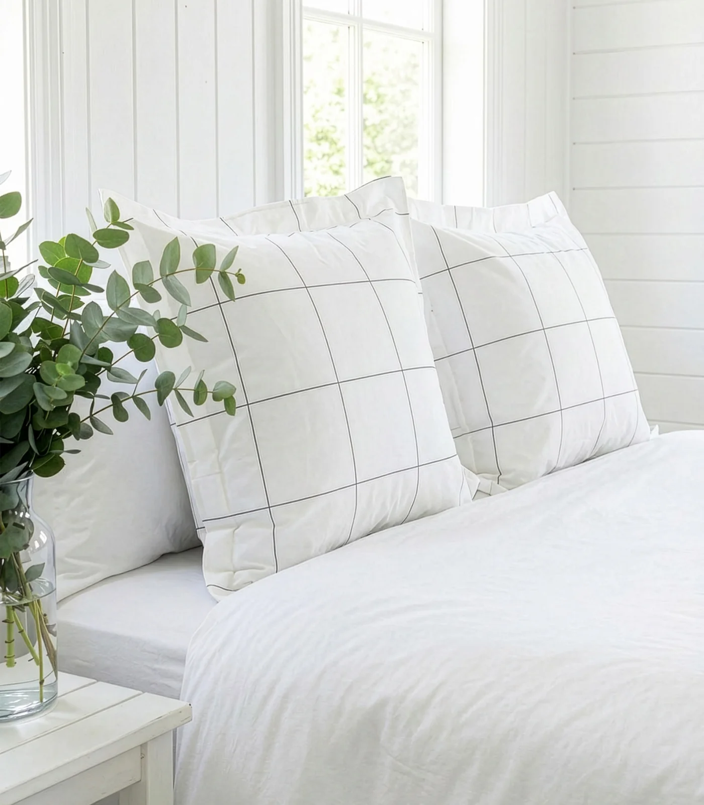 Organic Cotton European - Percale Pillow Cases (Pair) - Limited Edition - Image 4
