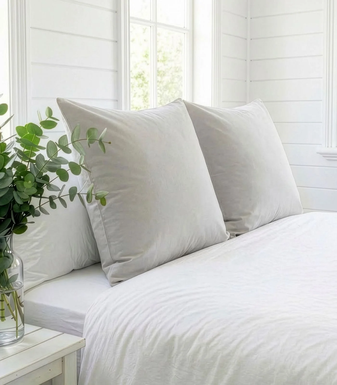 Organic Cotton European - Sateen Pillow Cases (pair) - Image 13