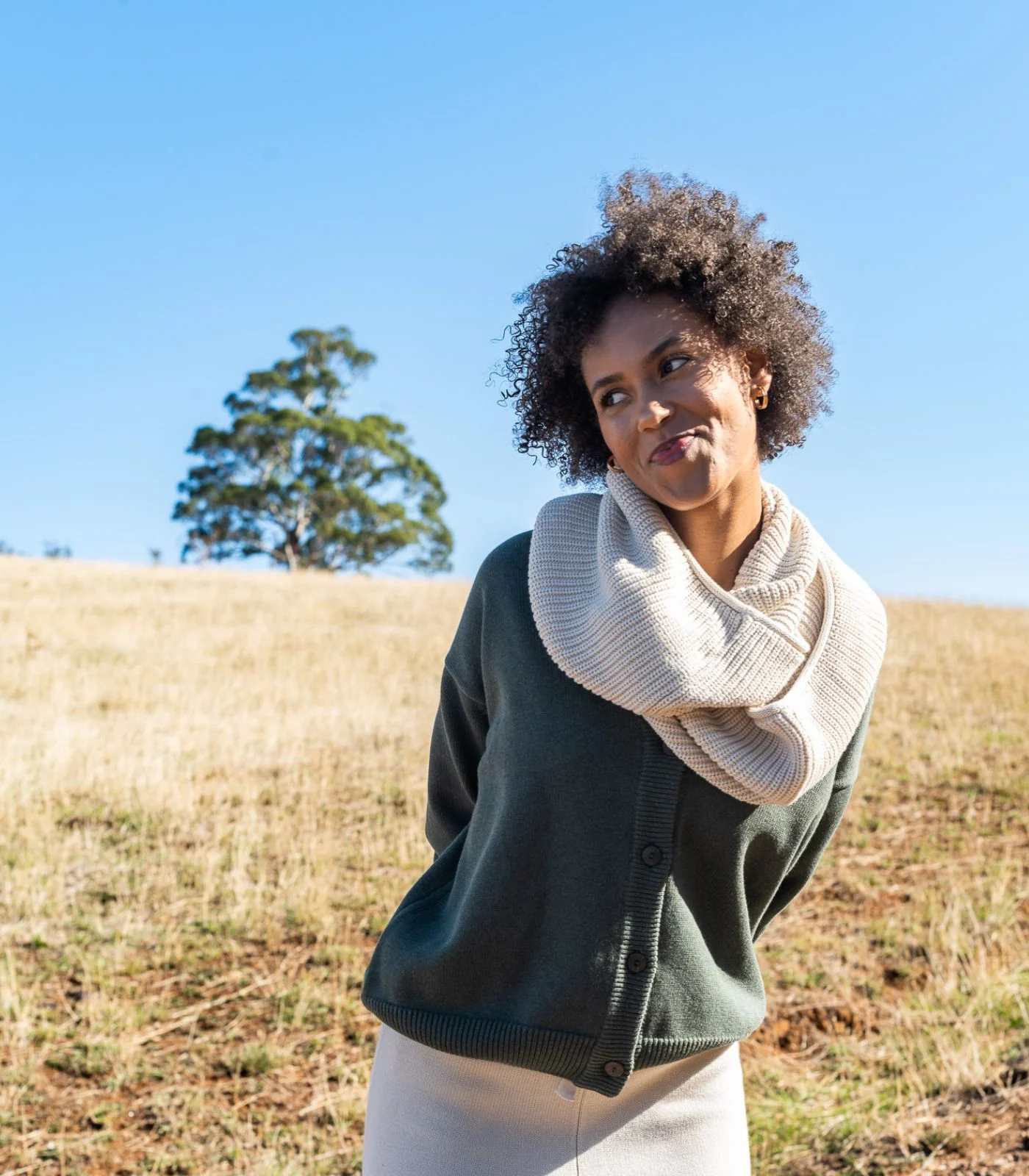 Organic Cotton Fine Knit Cardigan - Image 13