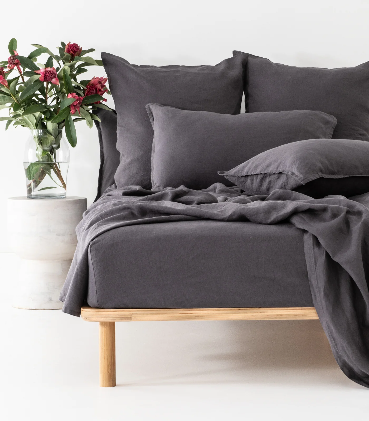 Fitted - Organic Linen Sheet - Image 12
