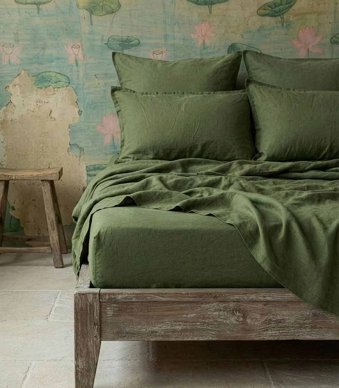 Fitted - Organic Linen Sheet - Image 20