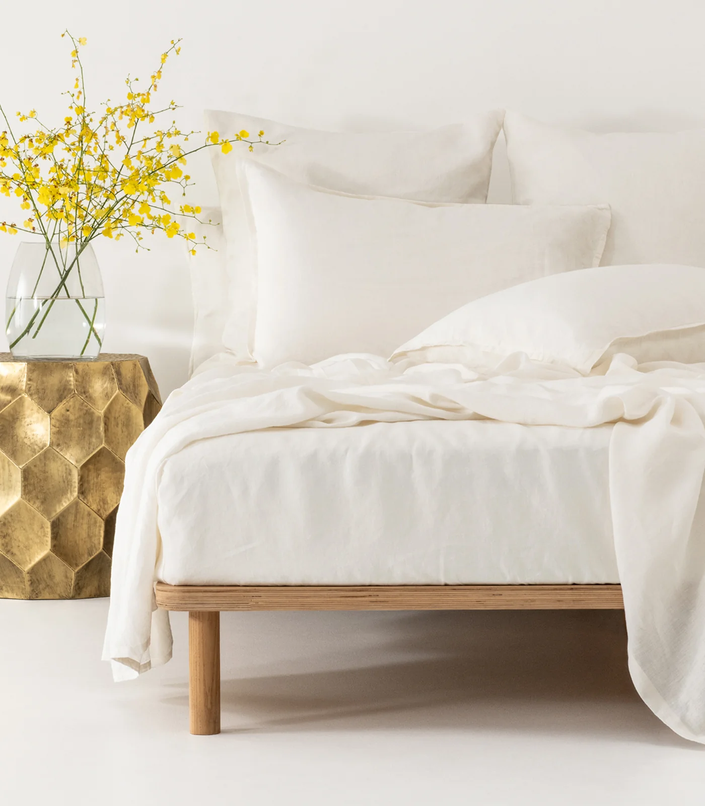 Fitted - Organic Linen Sheet - Image 4