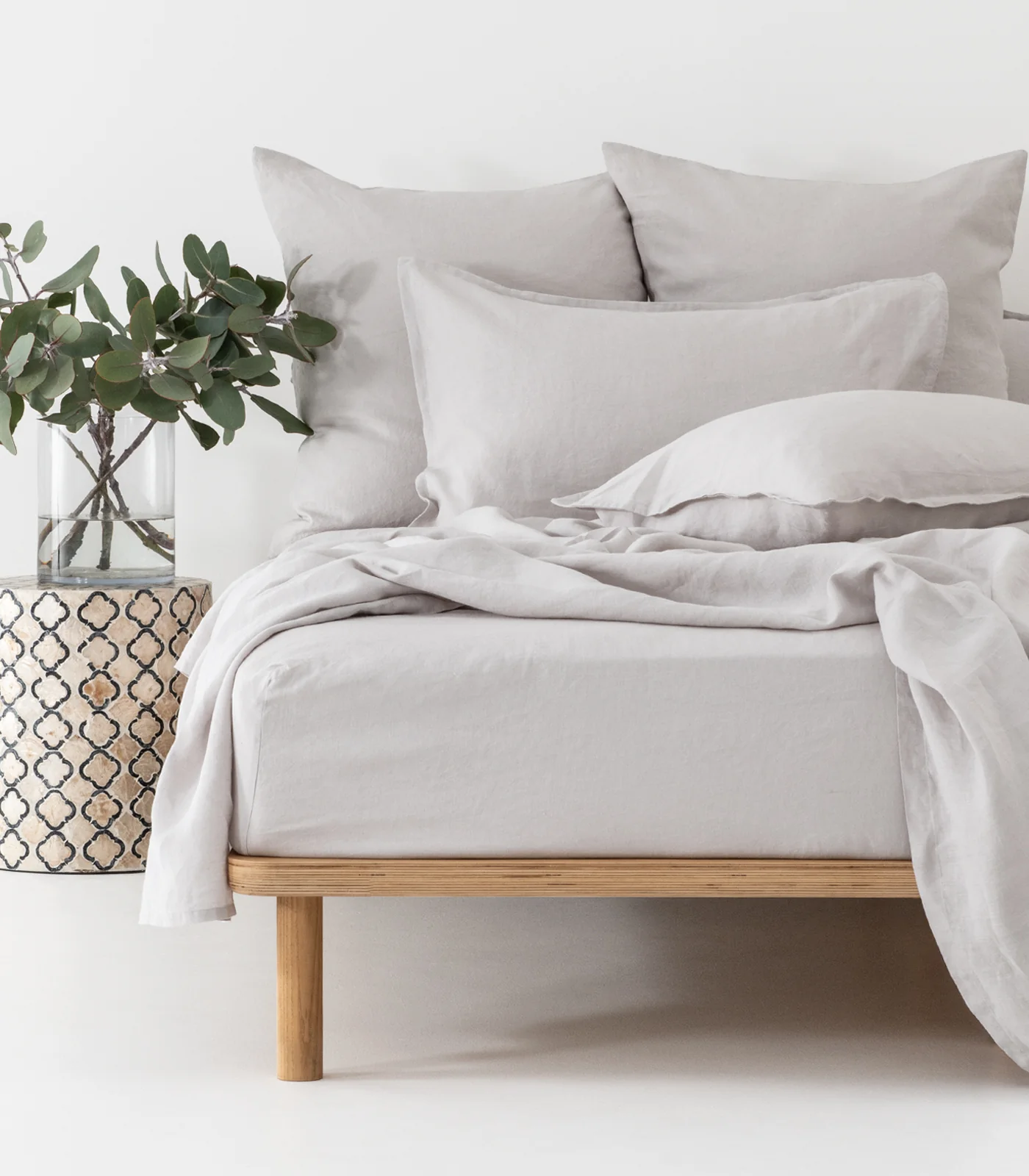 Fitted - Organic Linen Sheet - Image 8