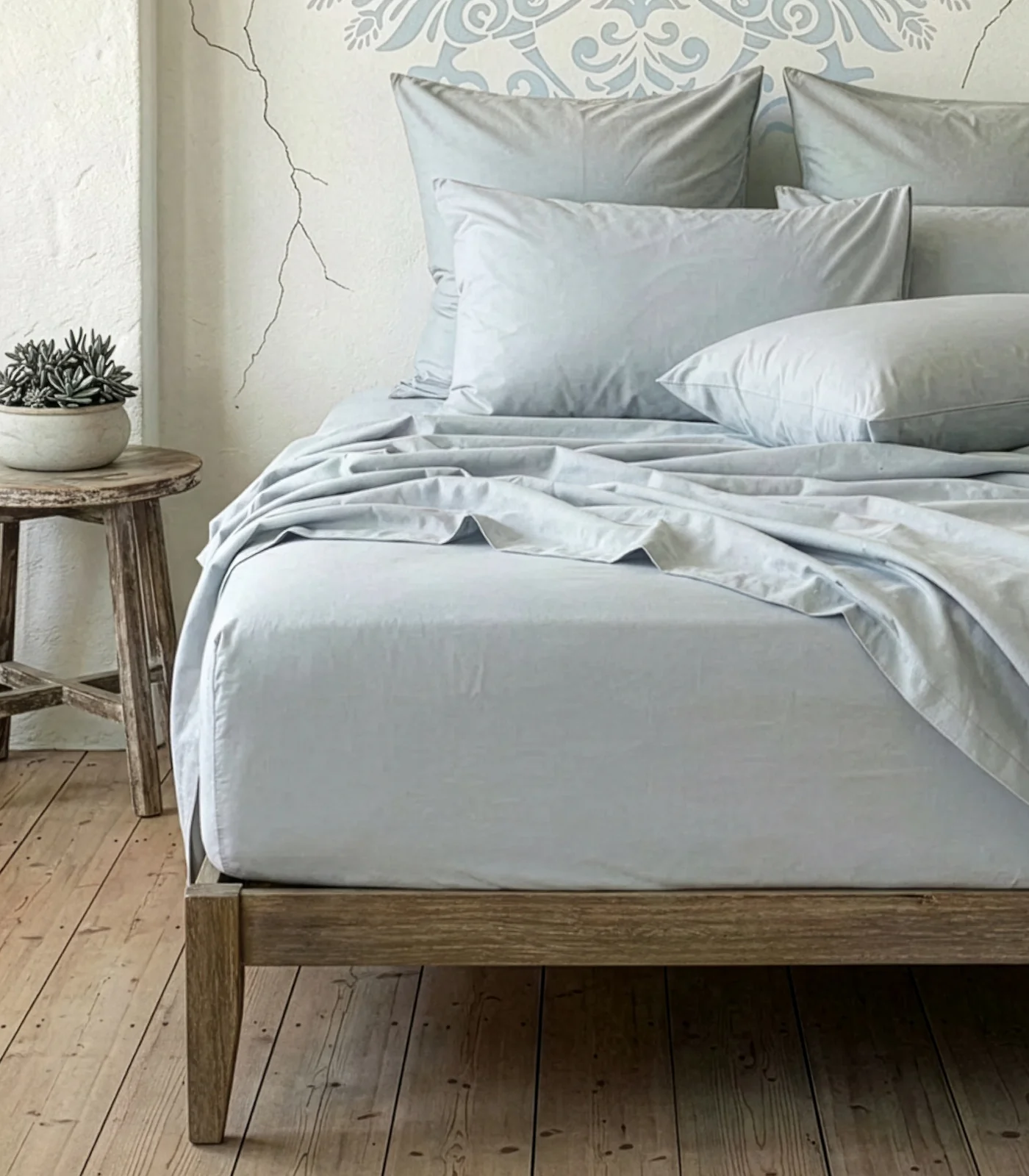 Organic Cotton Fitted - Percale Sheet - Image 3