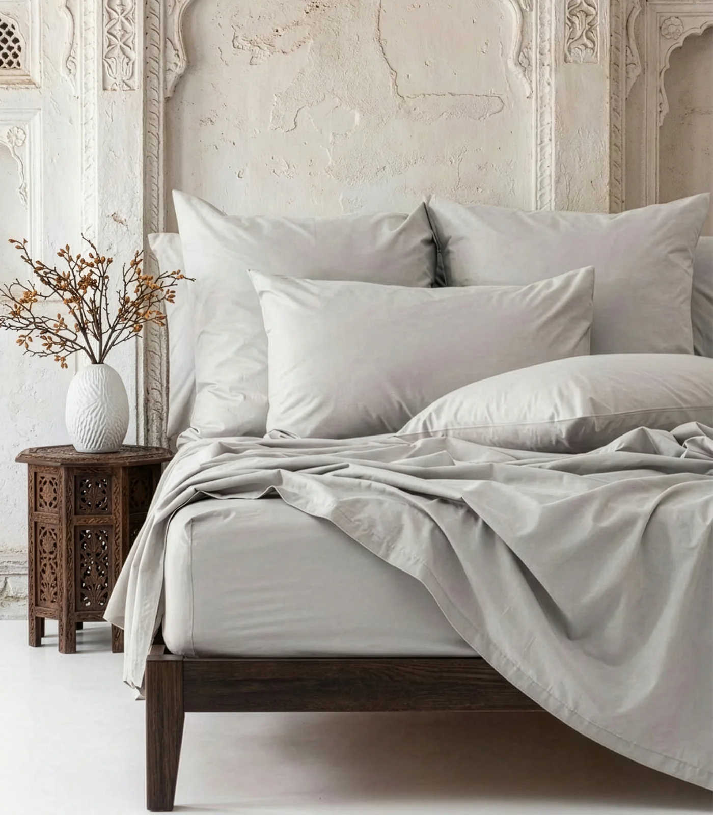 Organic Cotton Fitted - Percale Sheet - Image 9