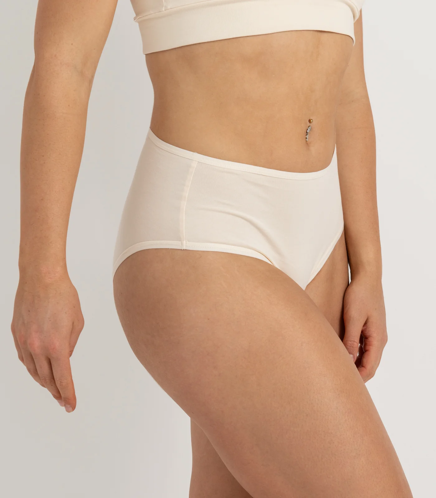 Organic Cotton Hi Cut Brief (2 Pack) - Image 29