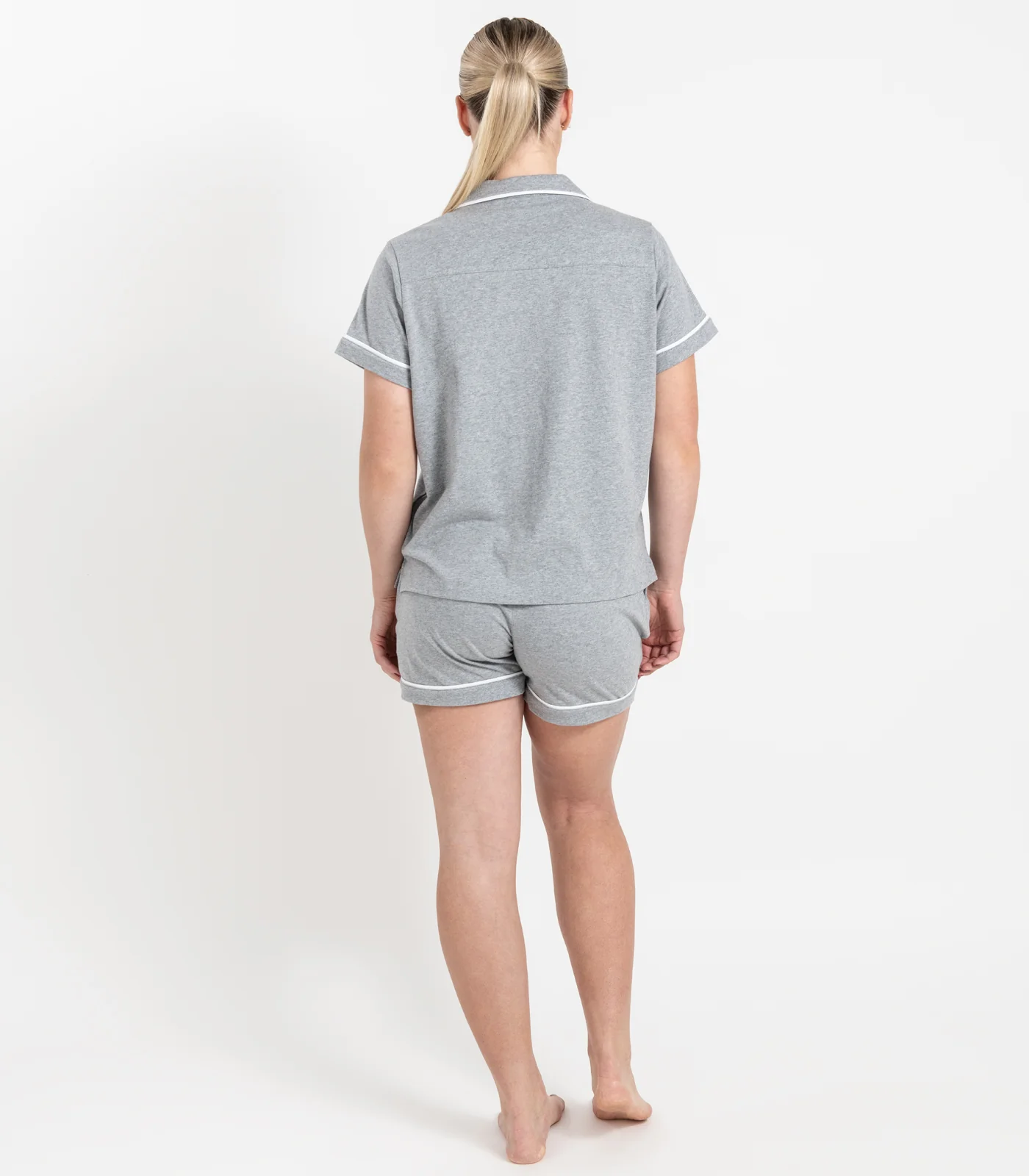 Organic Cotton Jersey Short PJ Set - Image 12