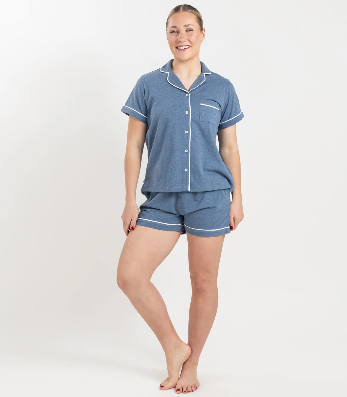 Organic Cotton Jersey Short PJ Set - Image 15