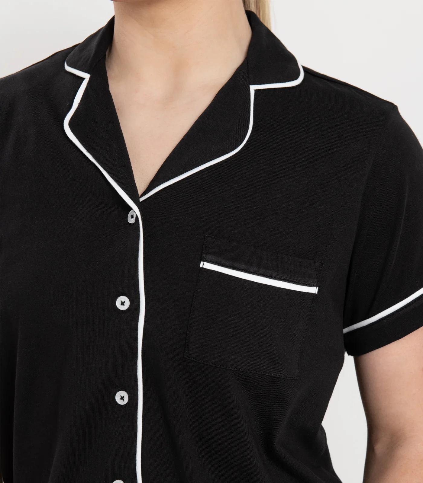 Organic Cotton Jersey Short PJ Set - Image 3