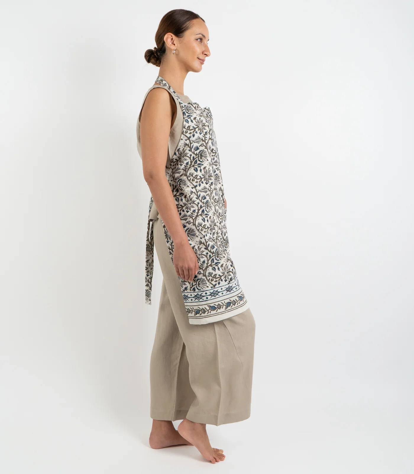 Organic Cotton Kalamkari Apron - Image 5