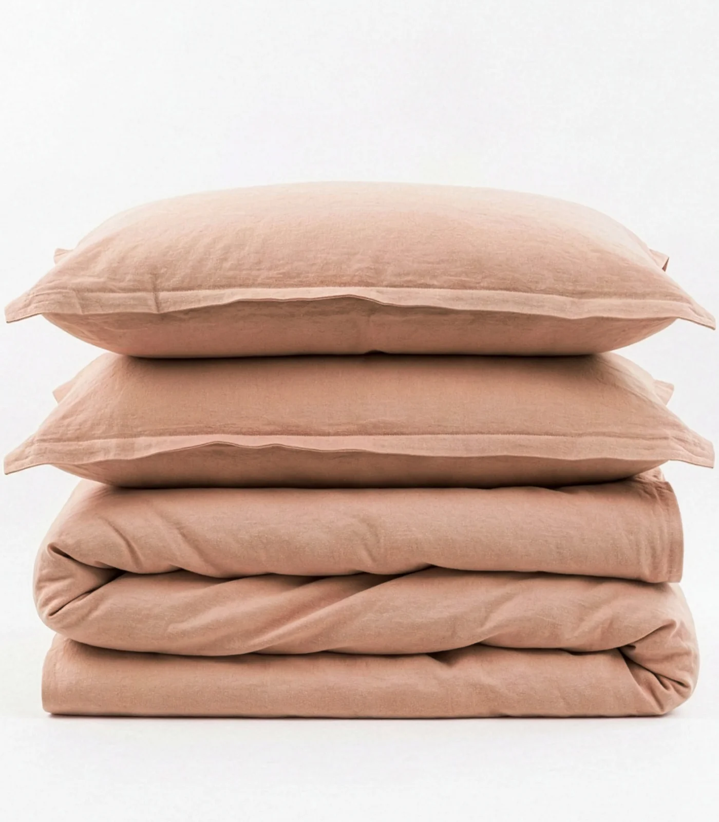 Organic Linen Plain Quilt Cover Set - Image 29