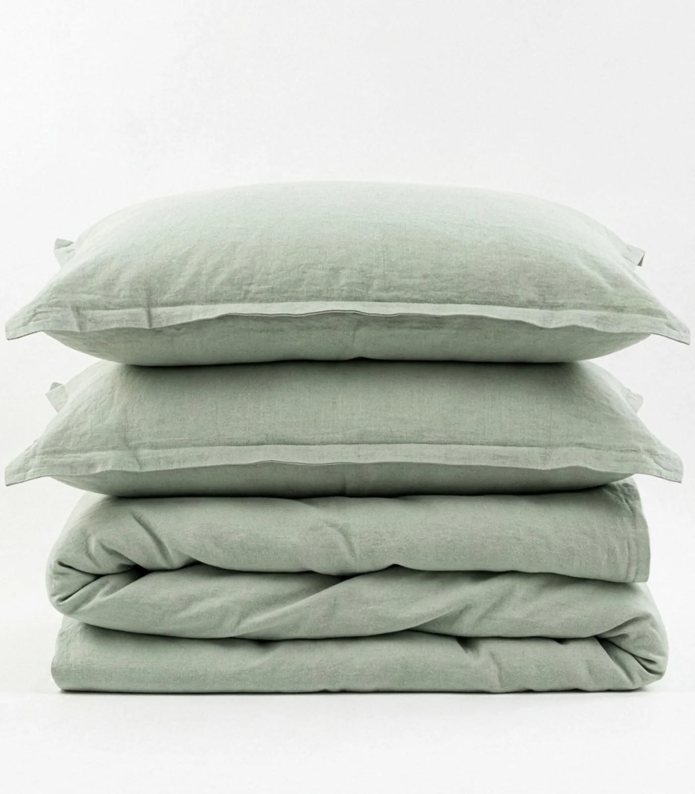Organic Linen Plain Quilt Cover Set - Image 35