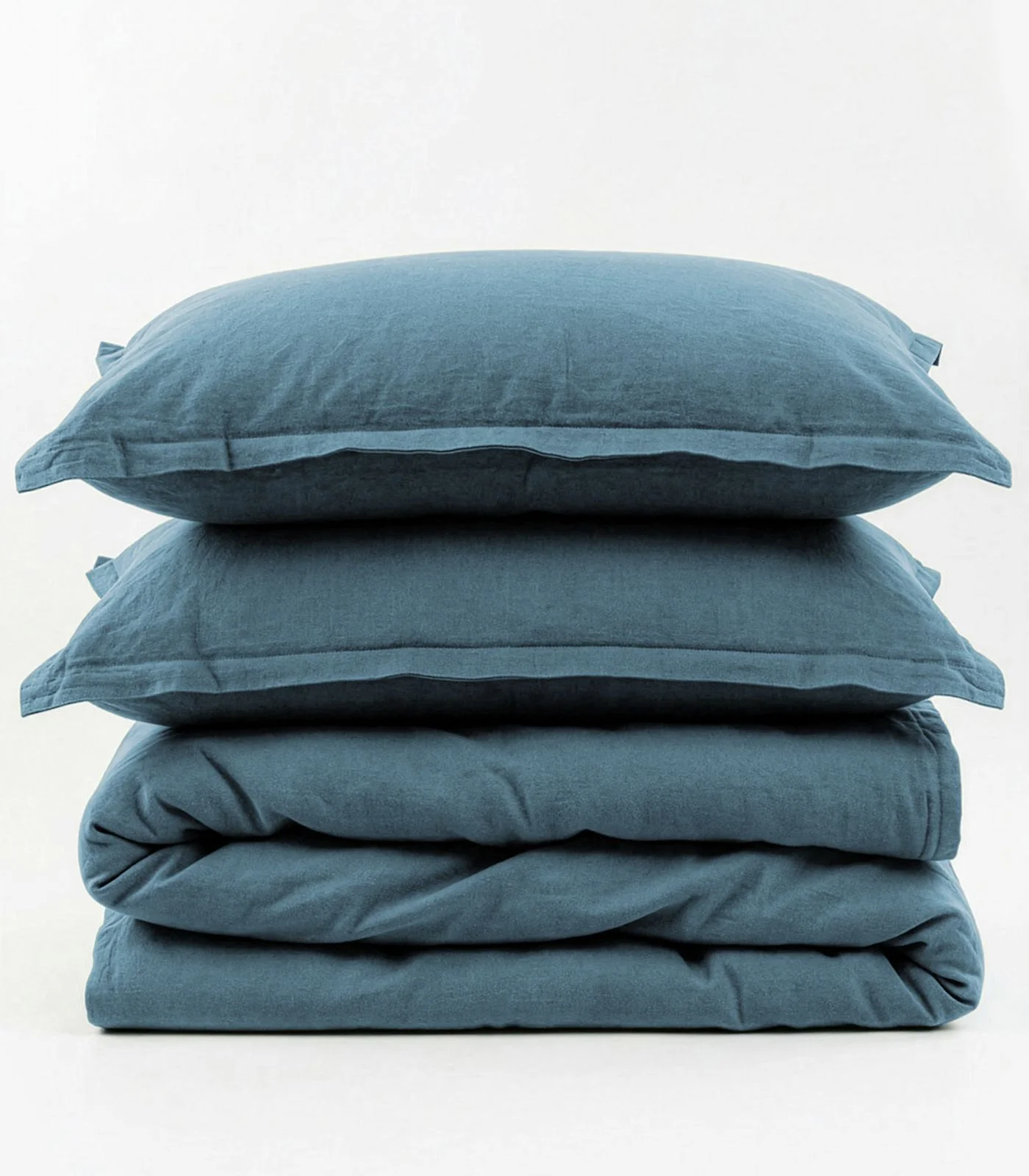 Organic Linen Plain Quilt Cover Set - Image 47