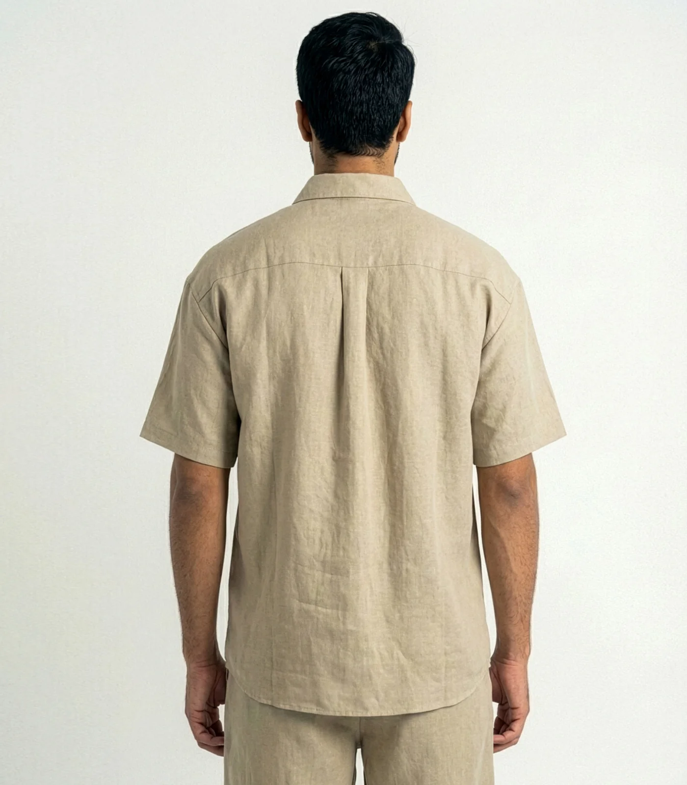 Men's Organic Linen Lounge Shirt - Image 19