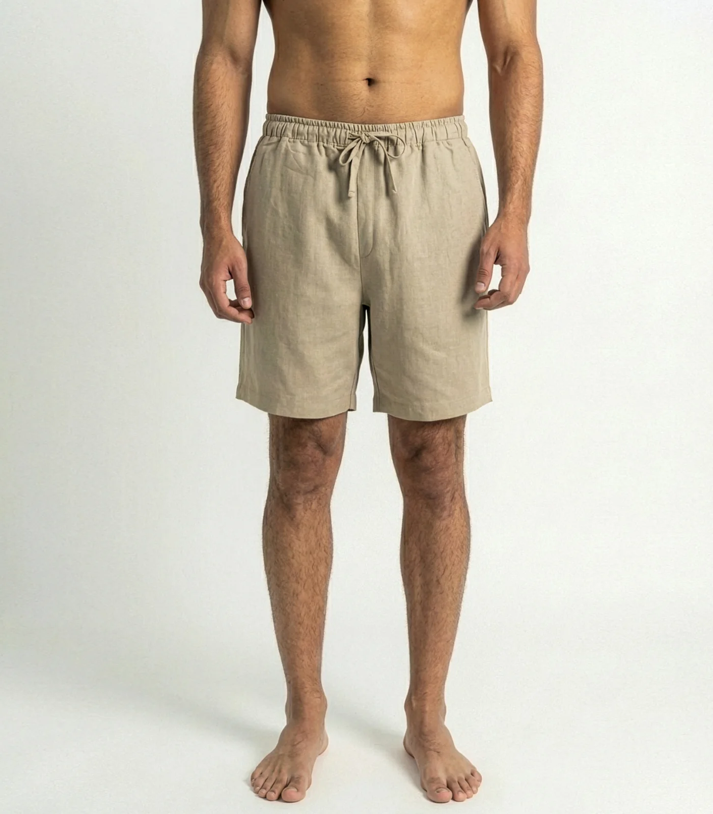 Men’s Organic Linen Lounge Shorts - Image 18
