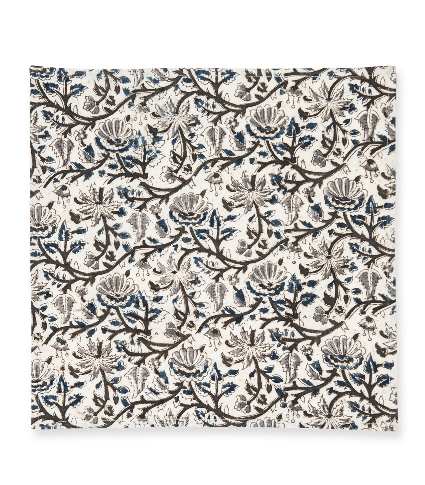 Organic Cotton Napkins - Kalamkari Block Print (4 Pack) - Image 4