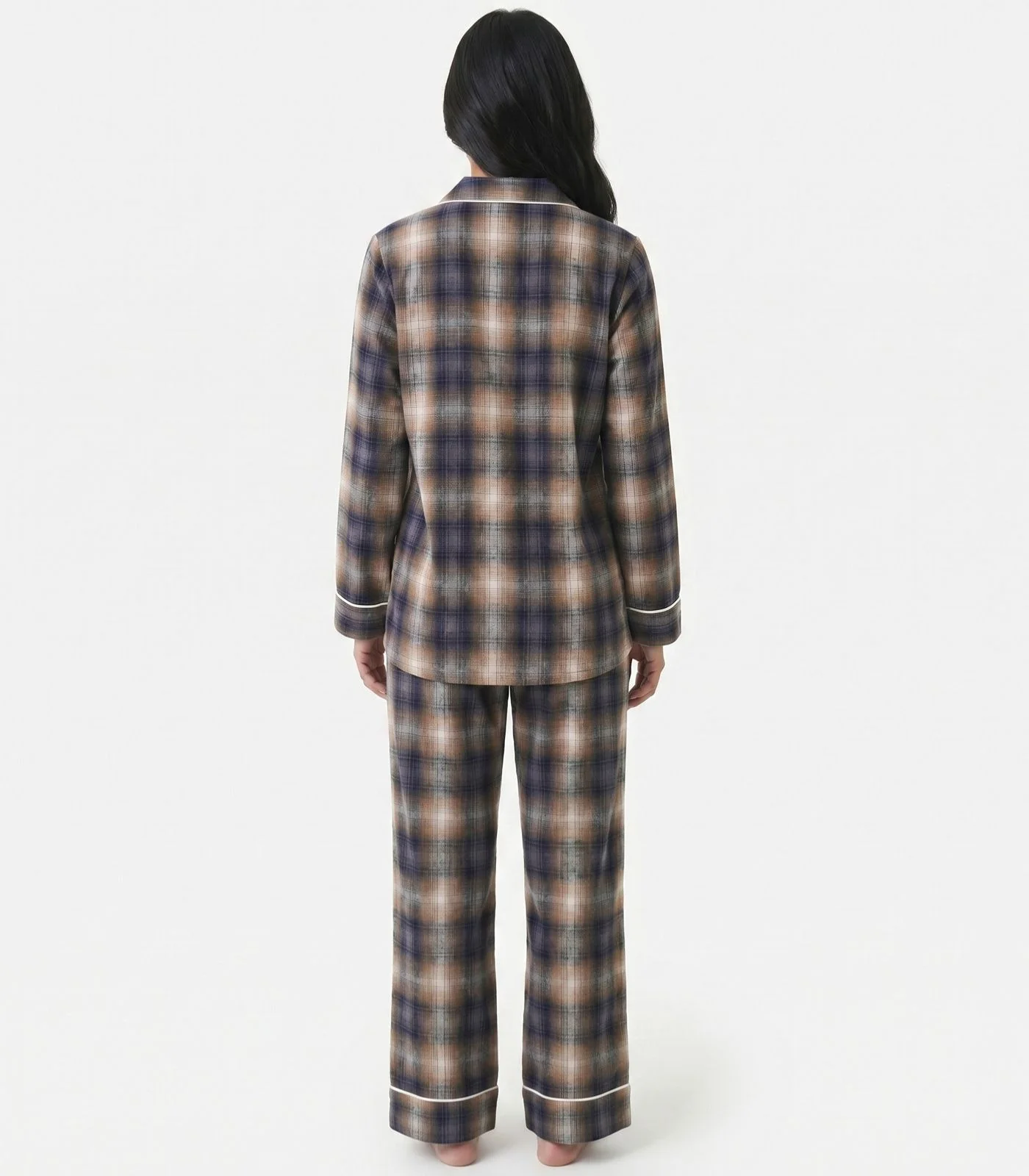 Organic Cotton Flannelette Long PJ Set - Image 12