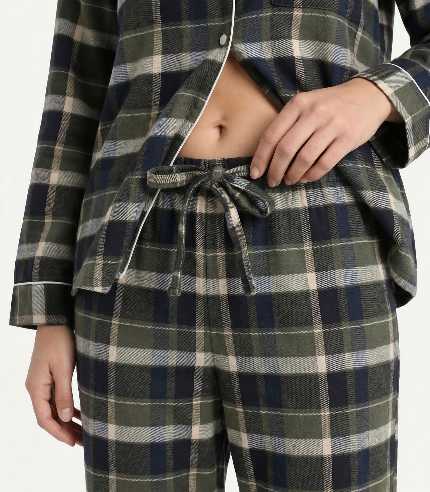 Organic Cotton Flannelette Long PJ Set - Image 7