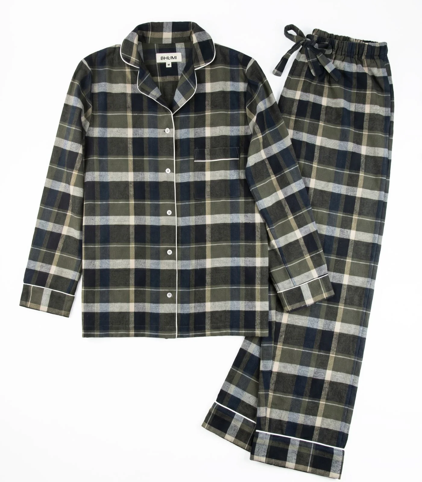 Organic Cotton Flannelette Long PJ Set - Image 8