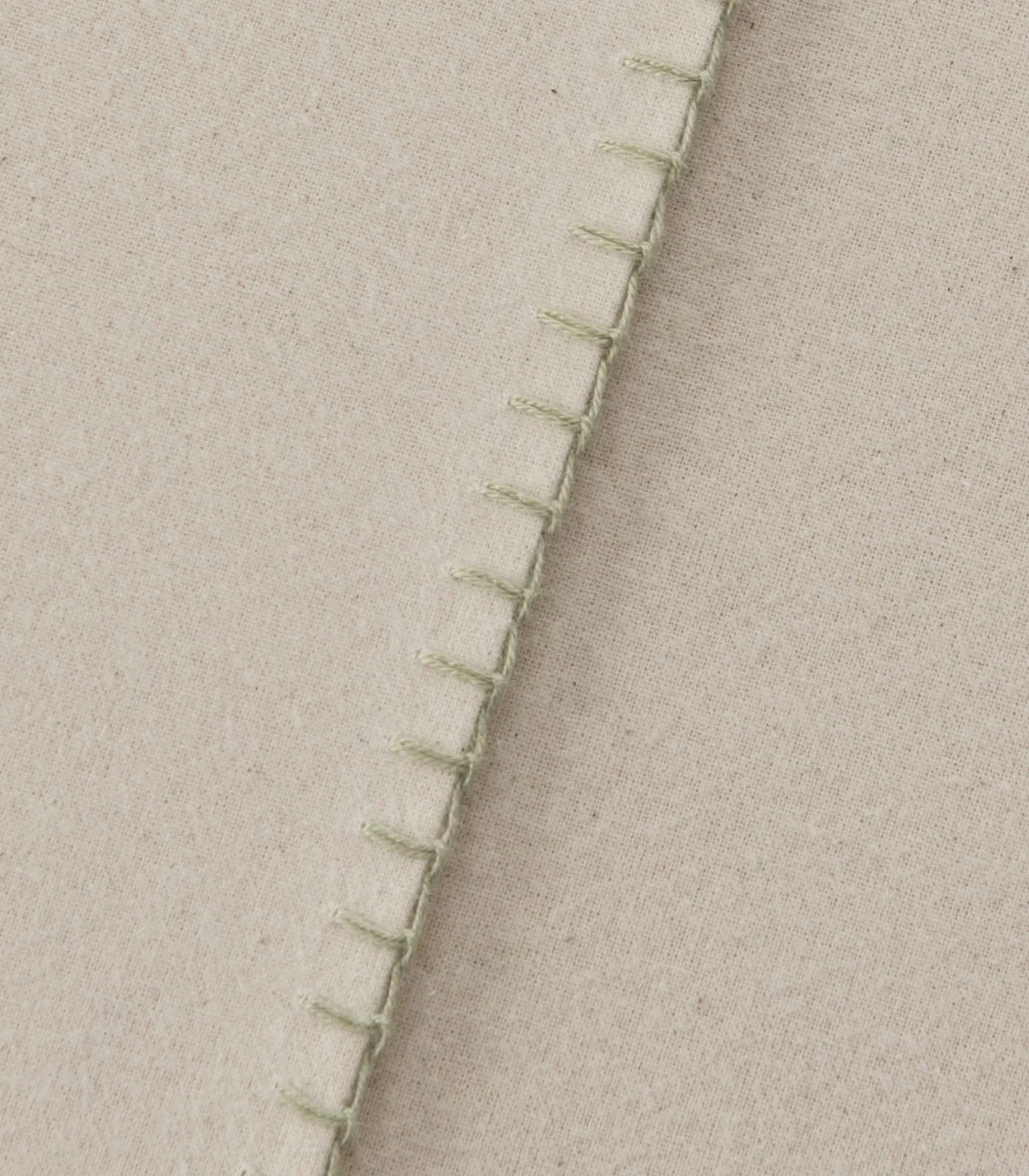 Organic Cotton Flannelette Pillow Cases - Whipstitch (pair) - Image 6