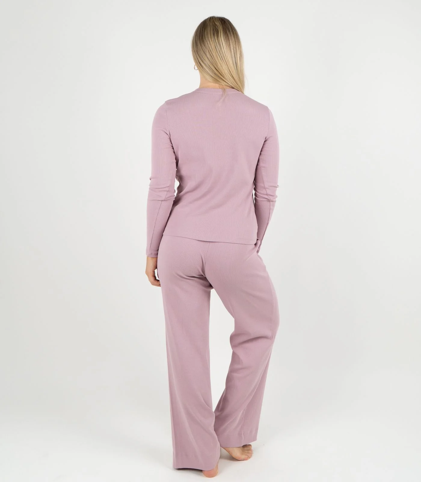 Organic Cotton Ribbed Long Sleeve Top - Image 18