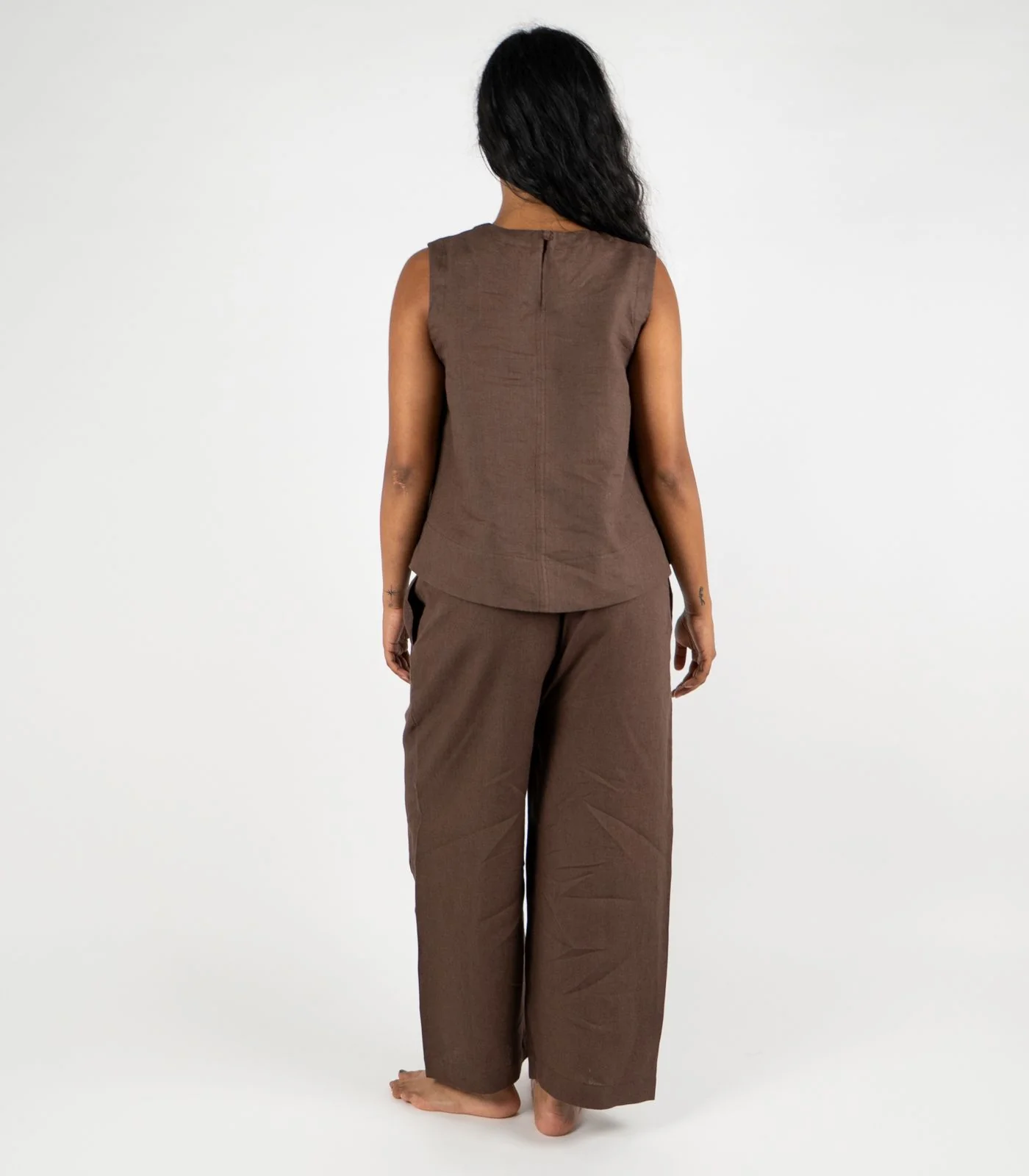 Organic Linen Balloon Lounge Pants - Image 31