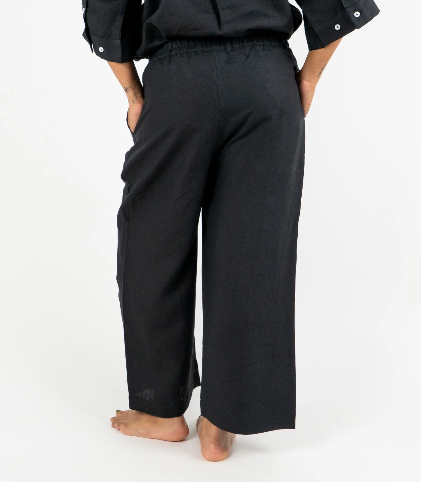 Organic Linen Balloon Lounge Pants - Image 6