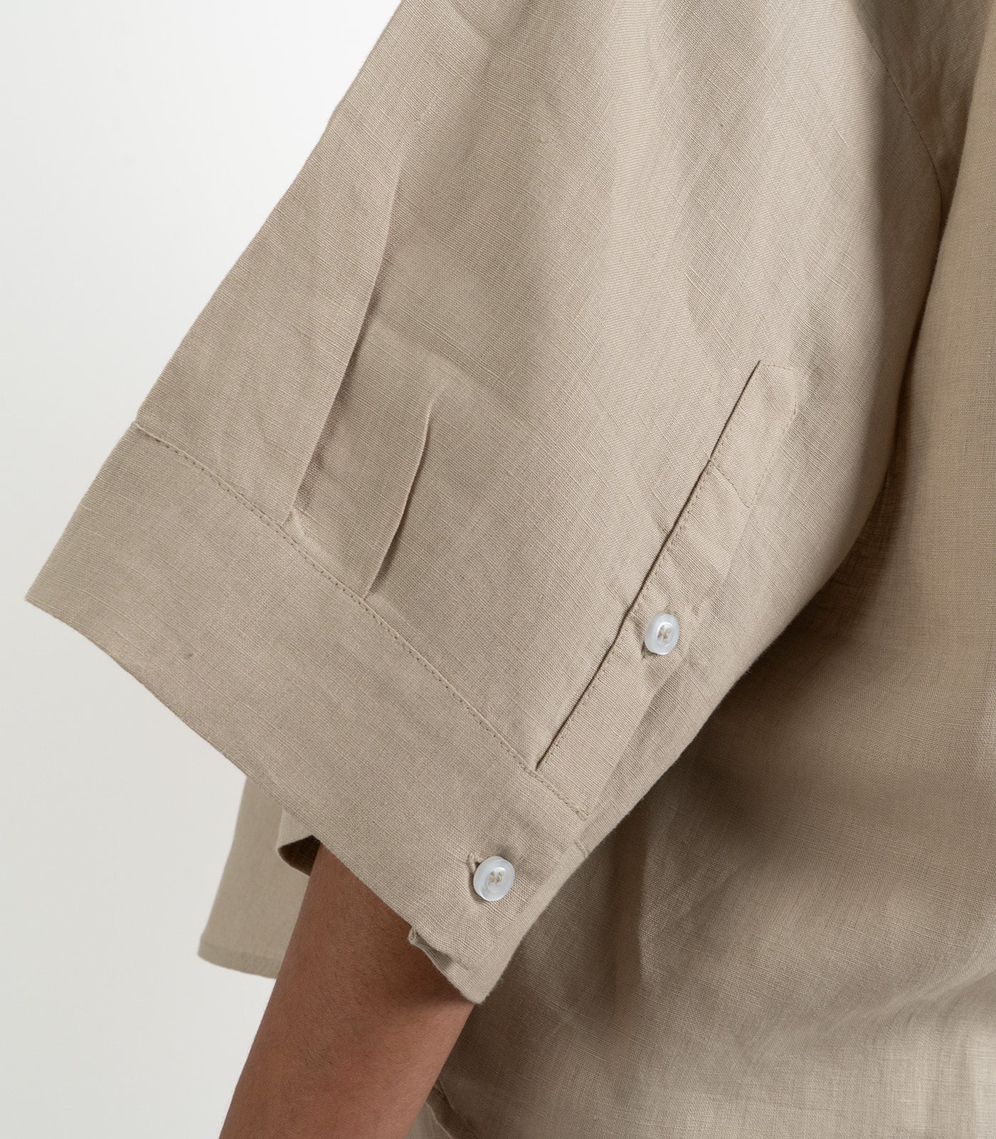 Organic Linen Lounge Shirt - Image 19