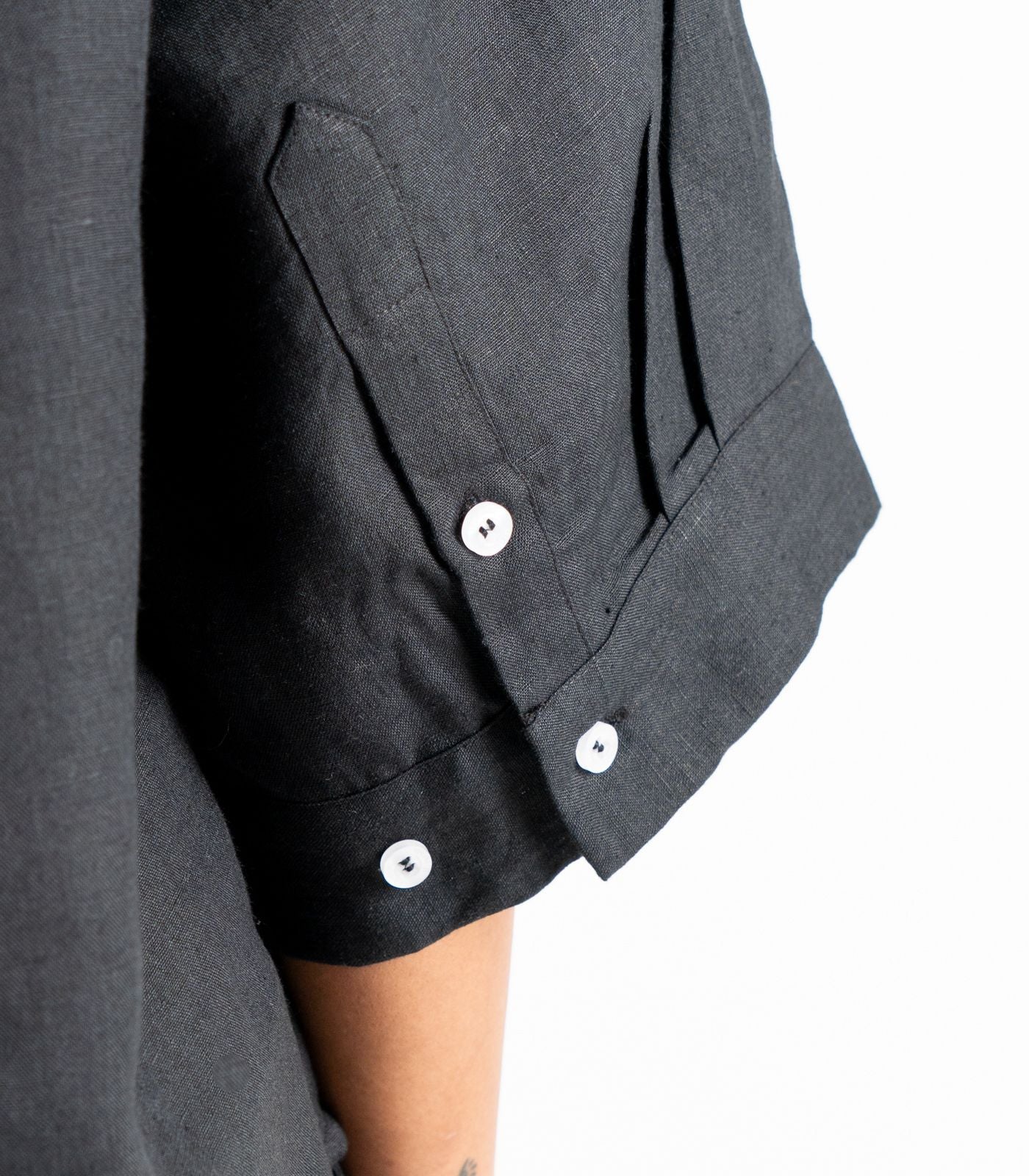 Organic Linen Lounge Shirt - Image 37