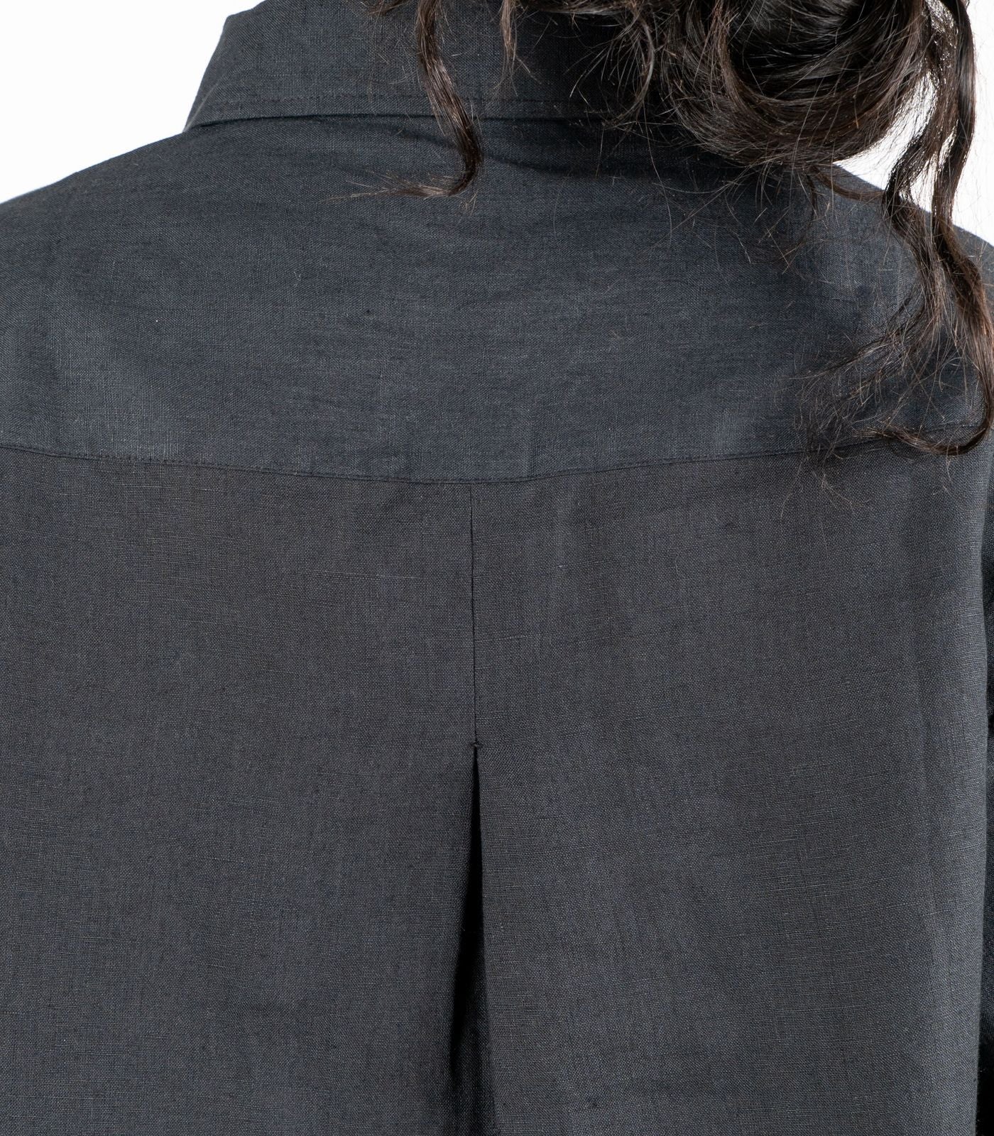 Organic Linen Lounge Shirt - Image 40