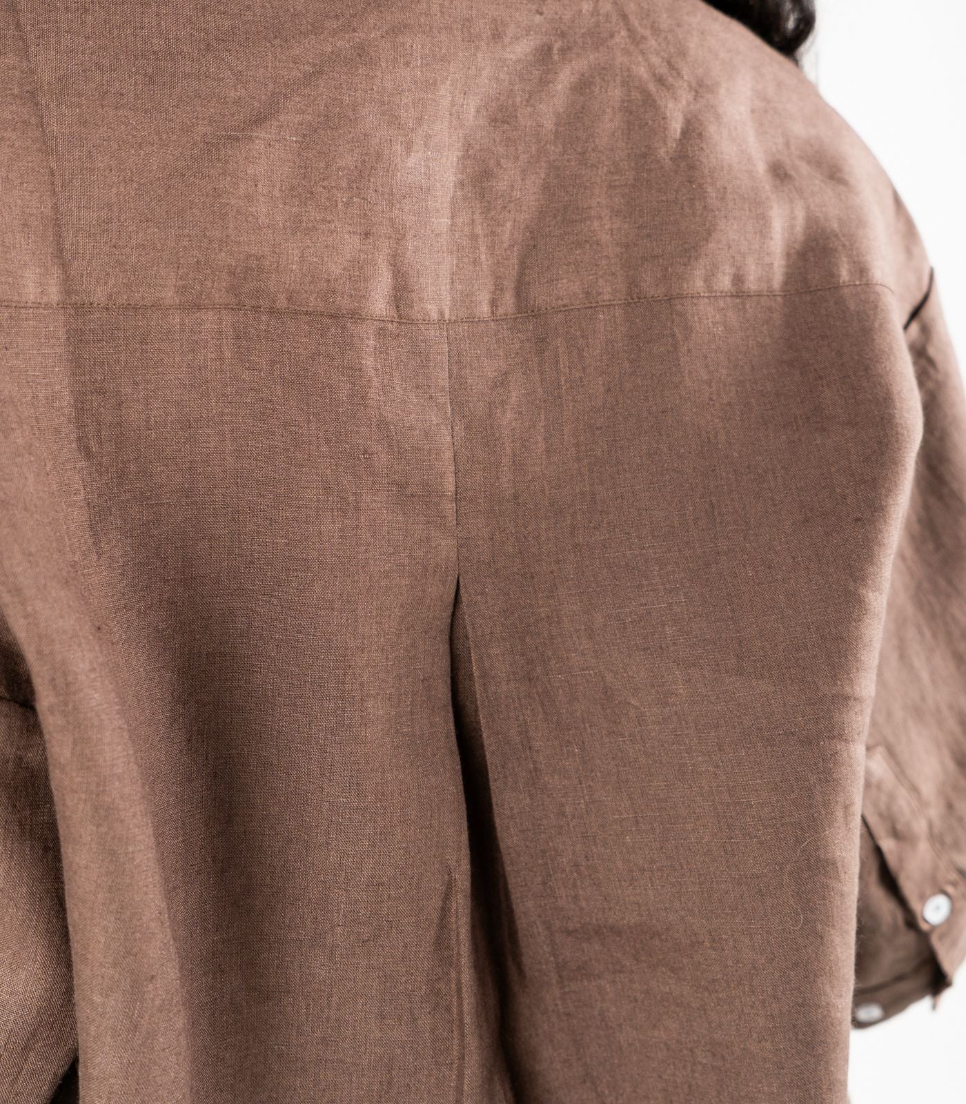Organic Linen Lounge Shirt - Image 9