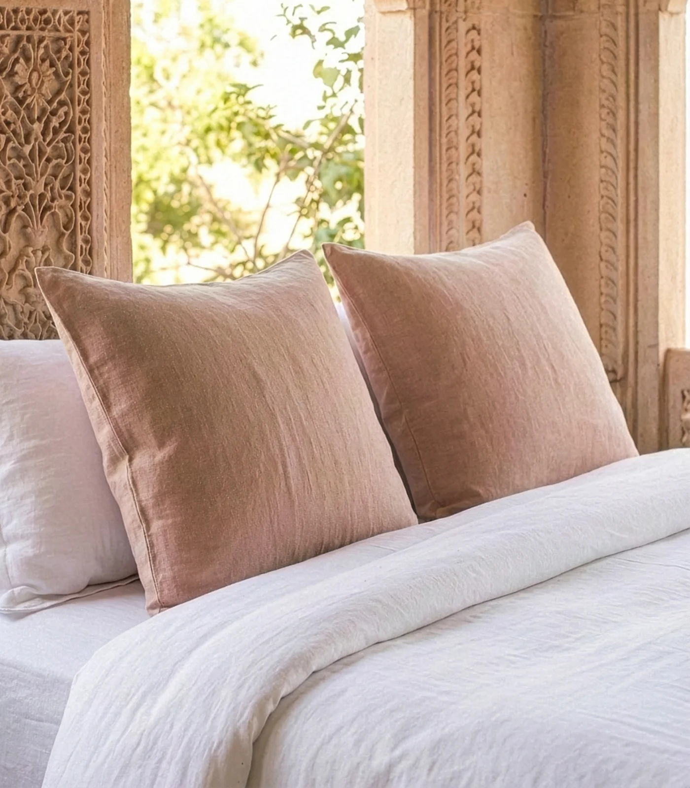 European - Organic Linen Pillow Cases (pair) - Image 19