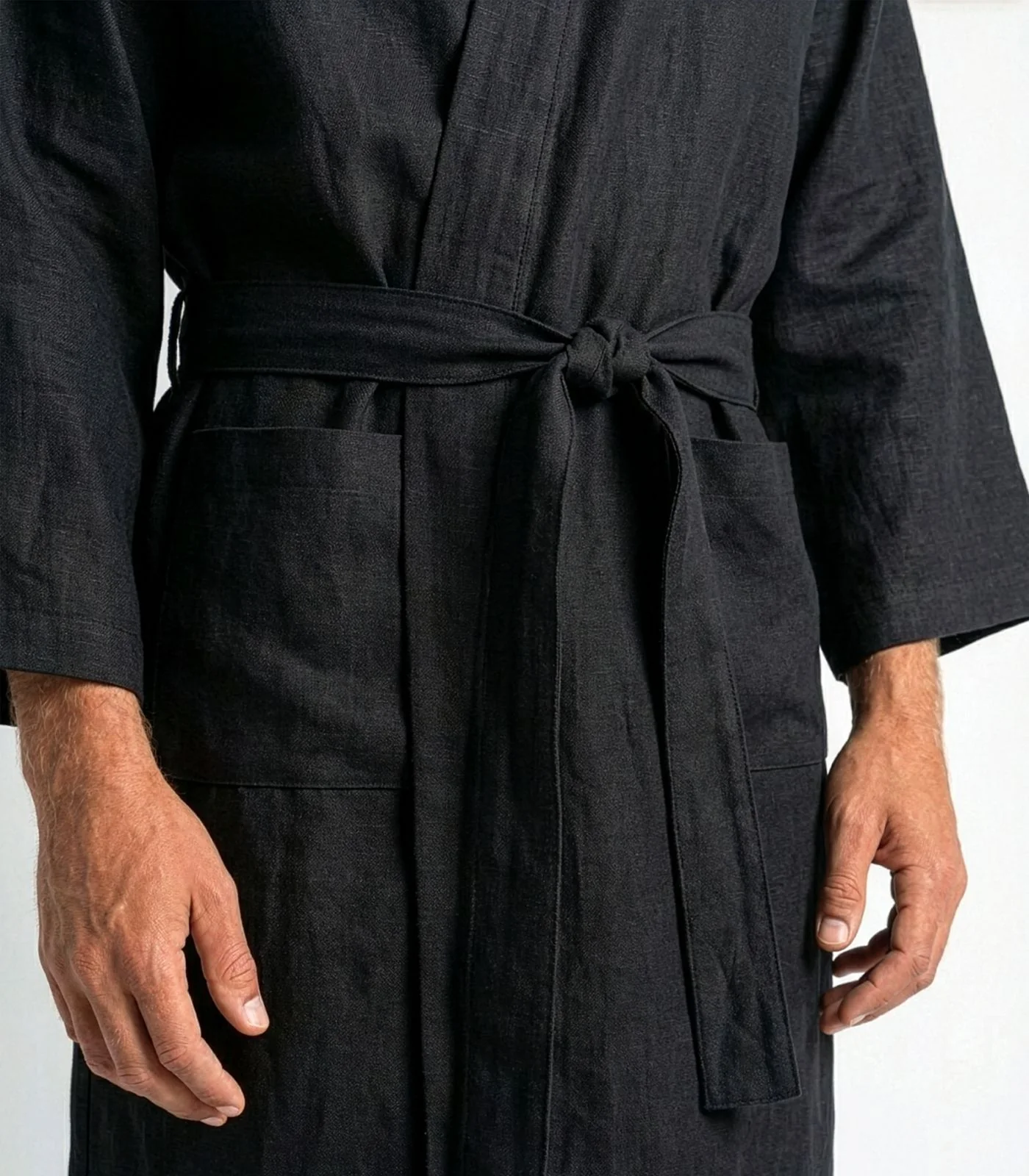 Organic Linen Robe - Image 20
