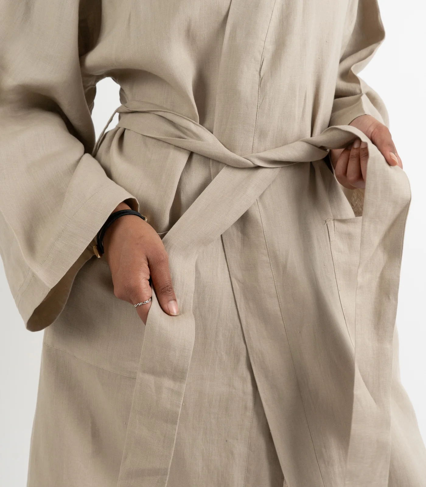 Organic Linen Robe - Image 24