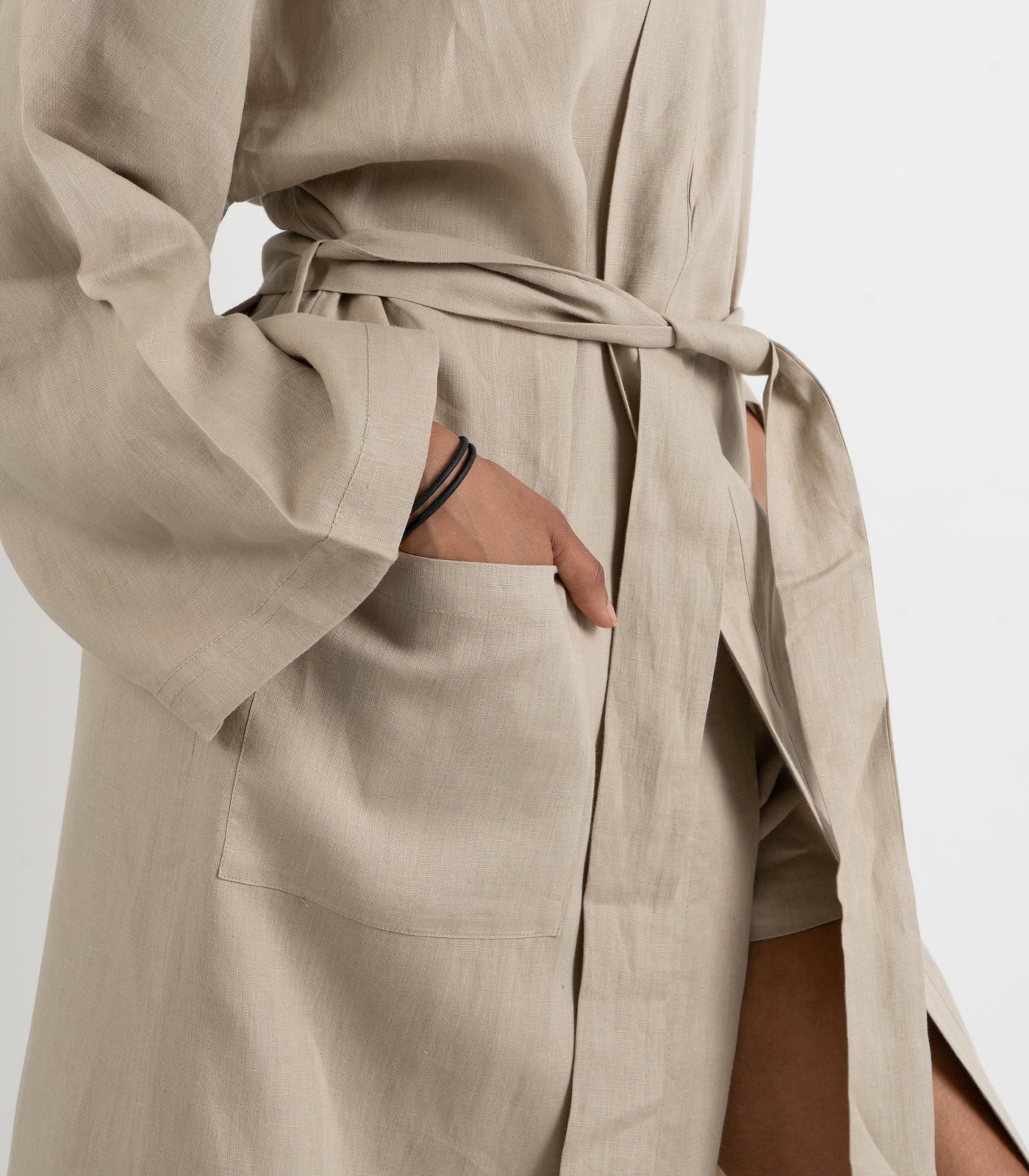 Organic Linen Robe - Image 26