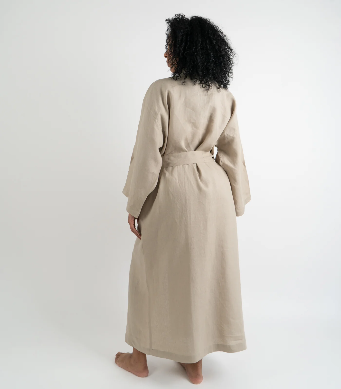 Organic Linen Robe - Image 27