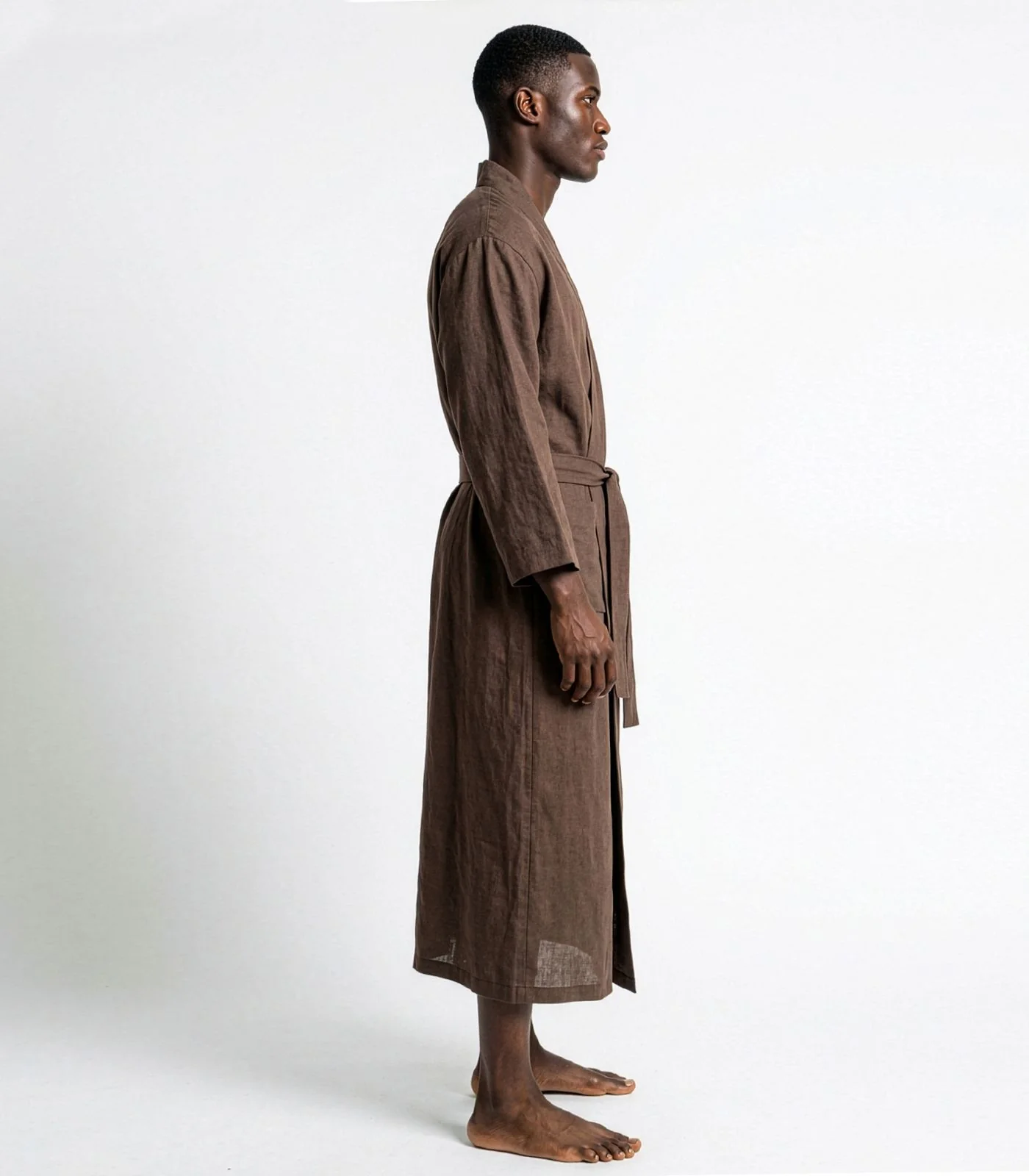 Organic Linen Robe - Image 39