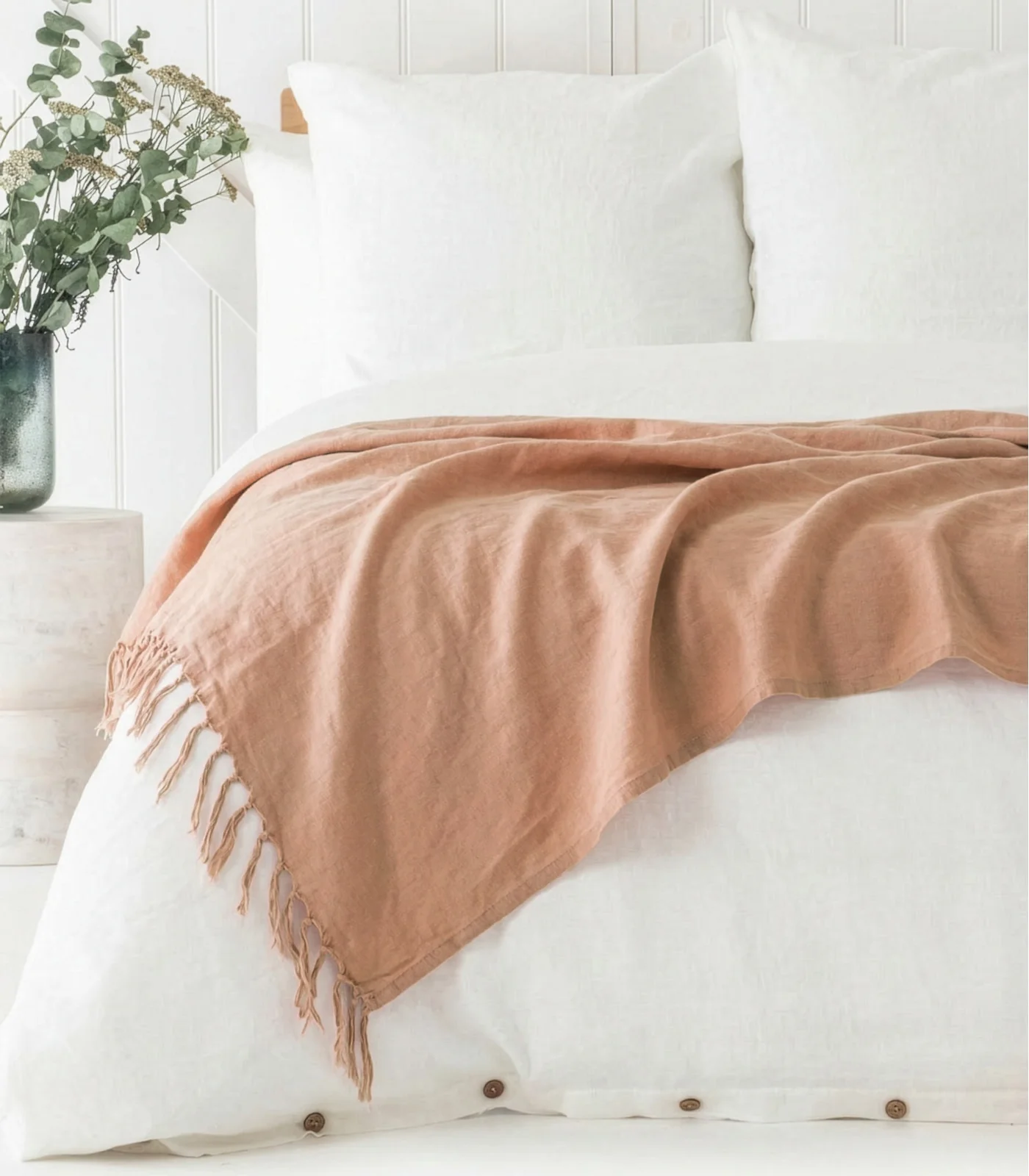 Organic Linen Throw - Image 7