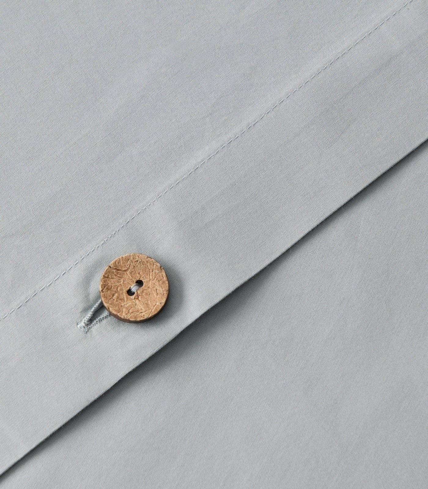 Organic Cotton Percale Plain Quilt Cover Set - Image 10