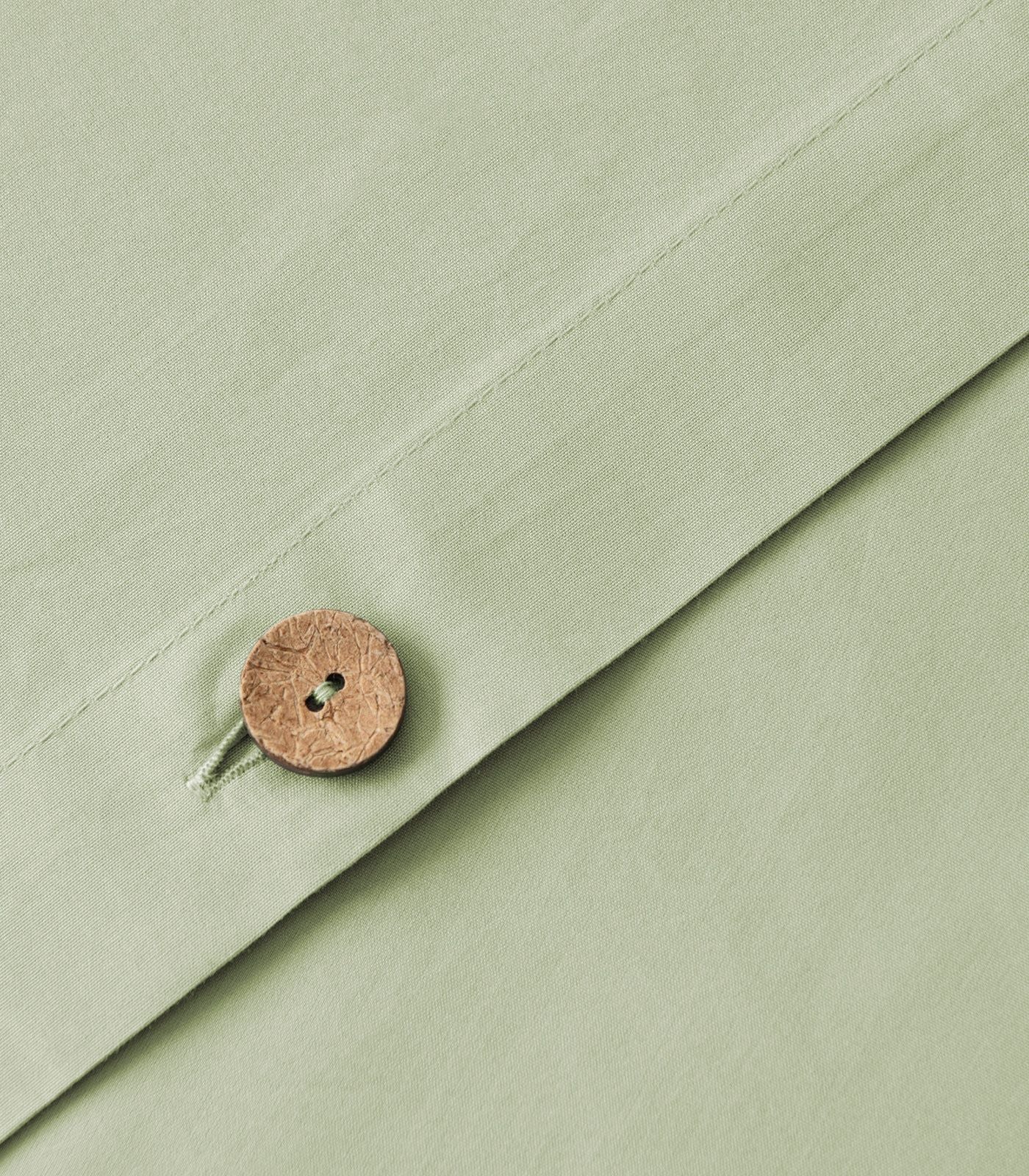 Organic Cotton Percale Plain Quilt Cover Set - Image 15