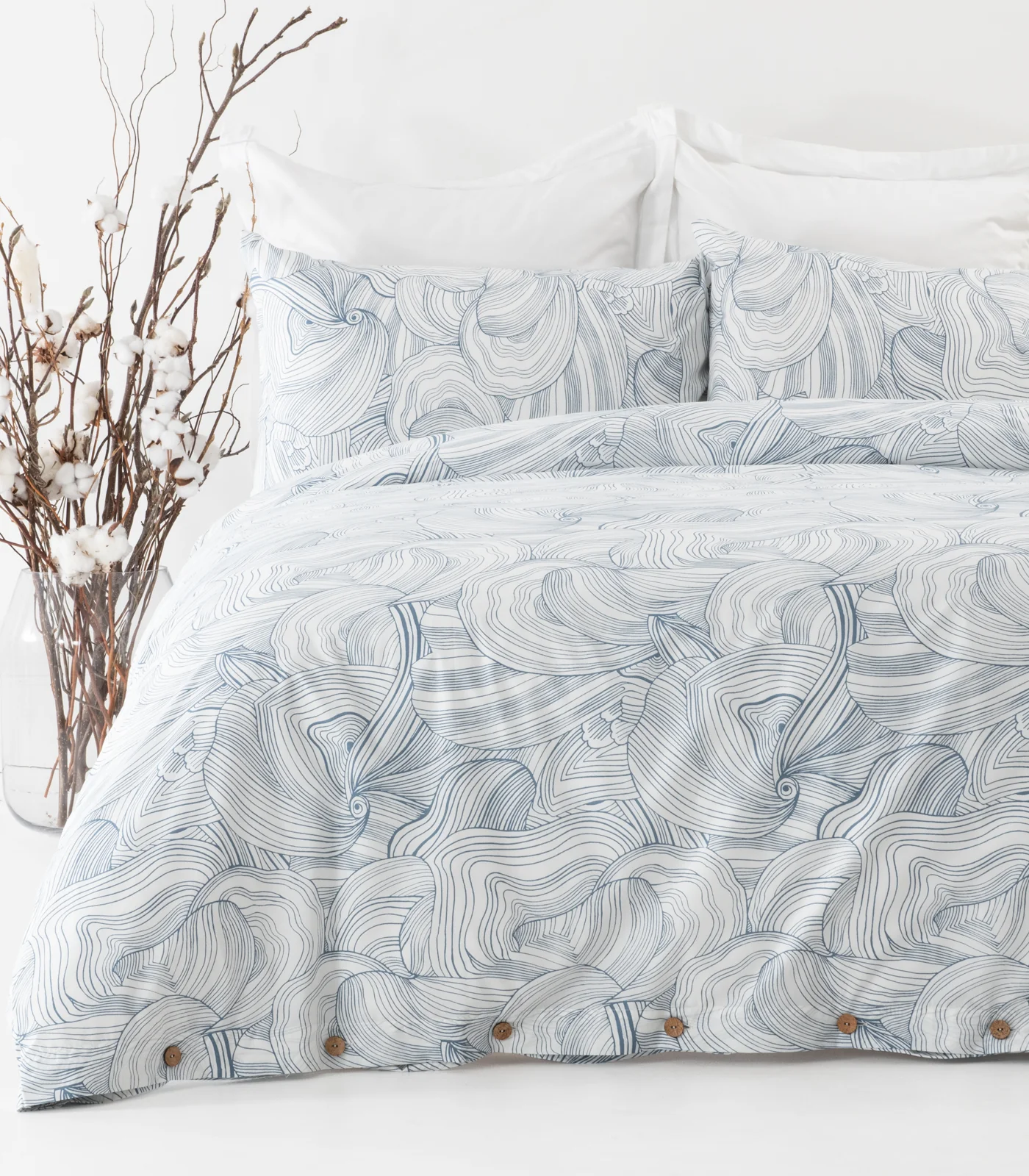 Organic Cotton Percale Quilt Cover Set - Limited Edition - Image 13
