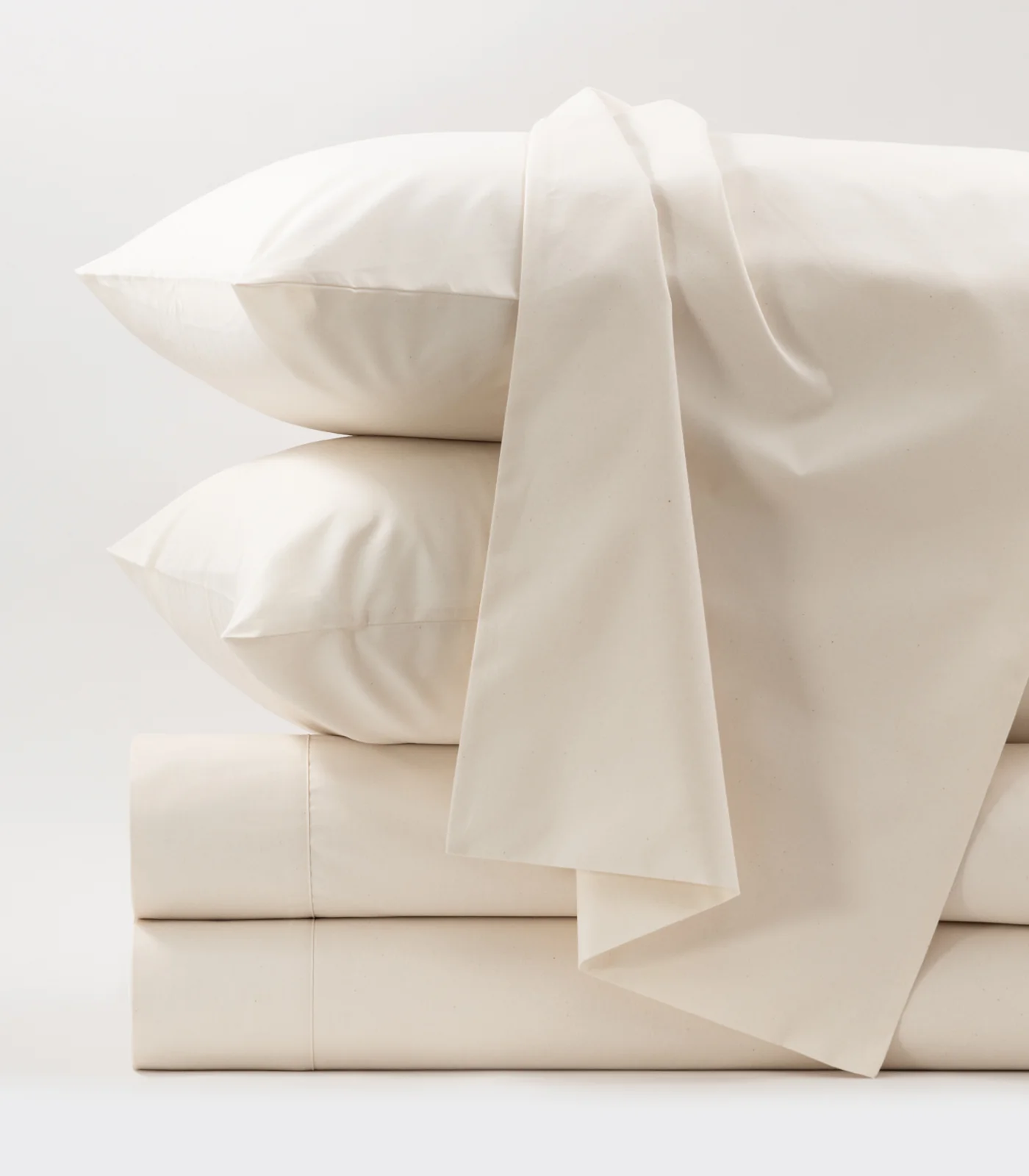 Organic Cotton Percale Sheet Set - Image 17