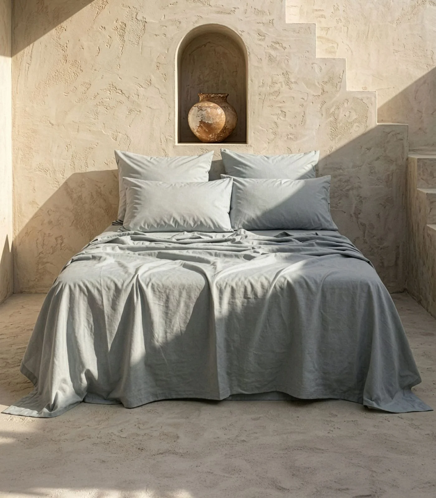 Organic Cotton Percale Sheet Set - Image 6