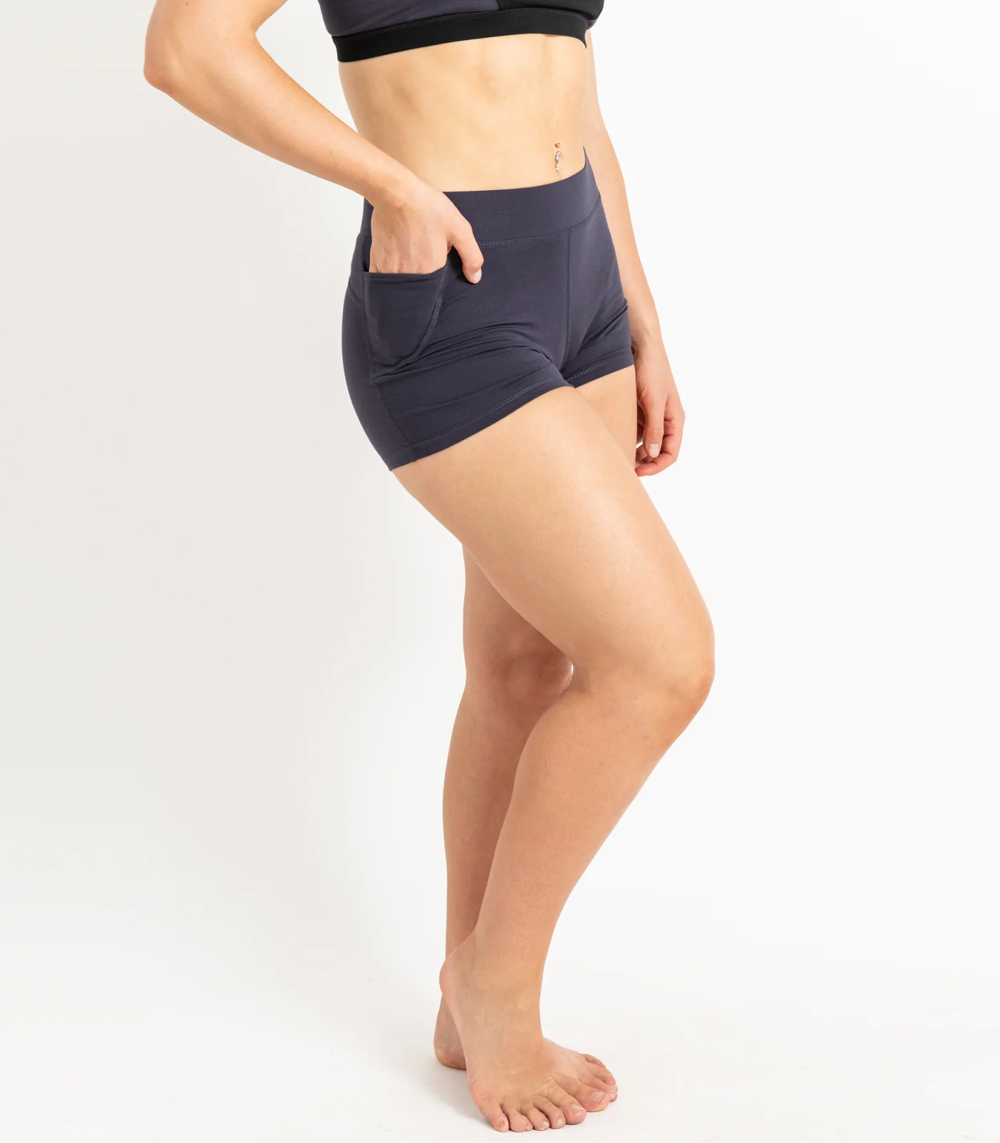 Organic Cotton Pocket Bike Short Shorties - Image 15