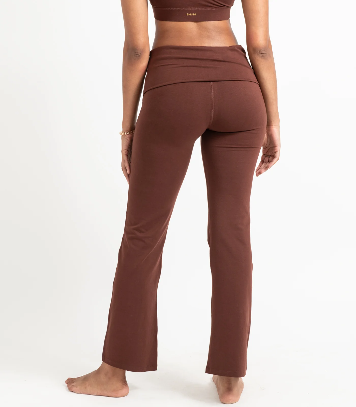 Organic Cotton Pocket Wide Leg Leggings - Image 16